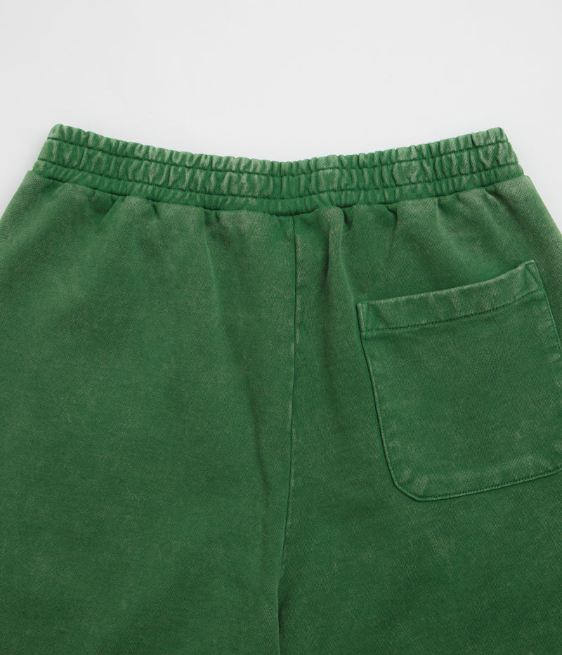 Dime Cyclone French Terry Shorts - Stunning Evergreen Snow Washed