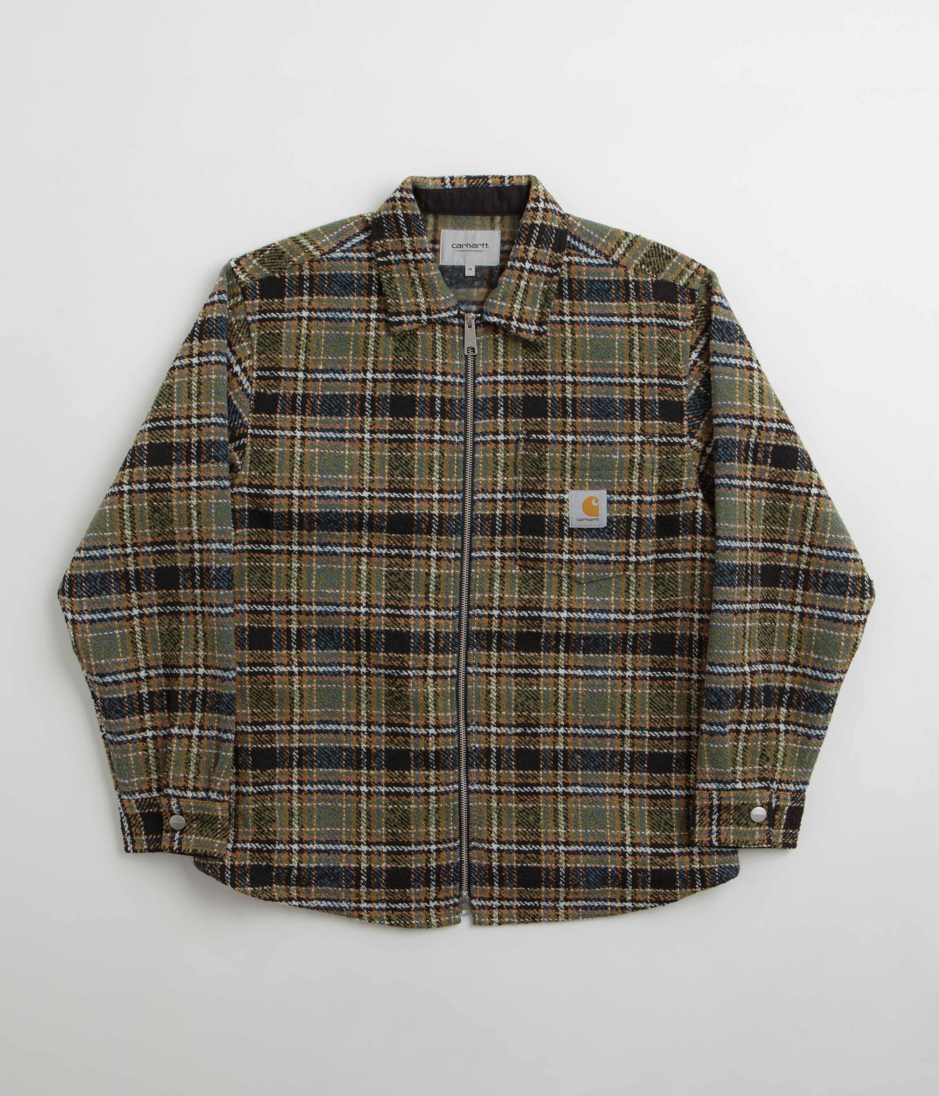 Carhartt Stroy Shirt Jacket - Striking Stroy Check & Black