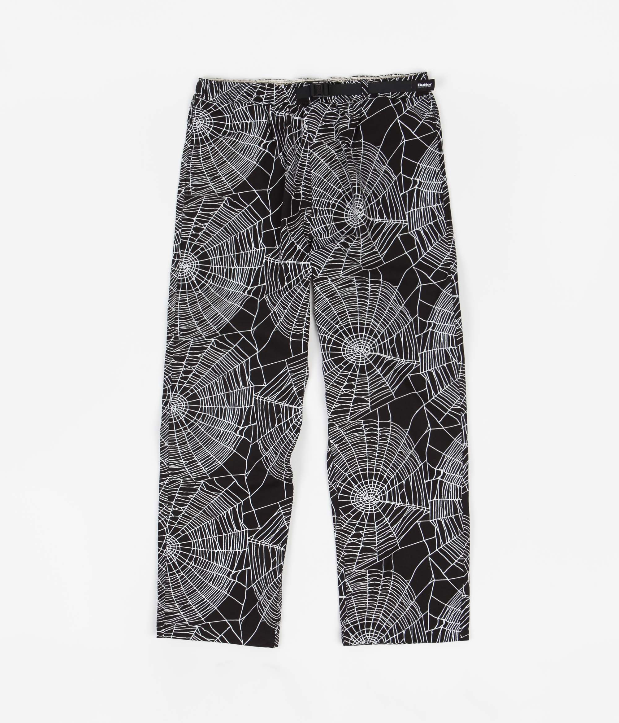 Butter Goods Black Web Pants - Stand Out in Style!