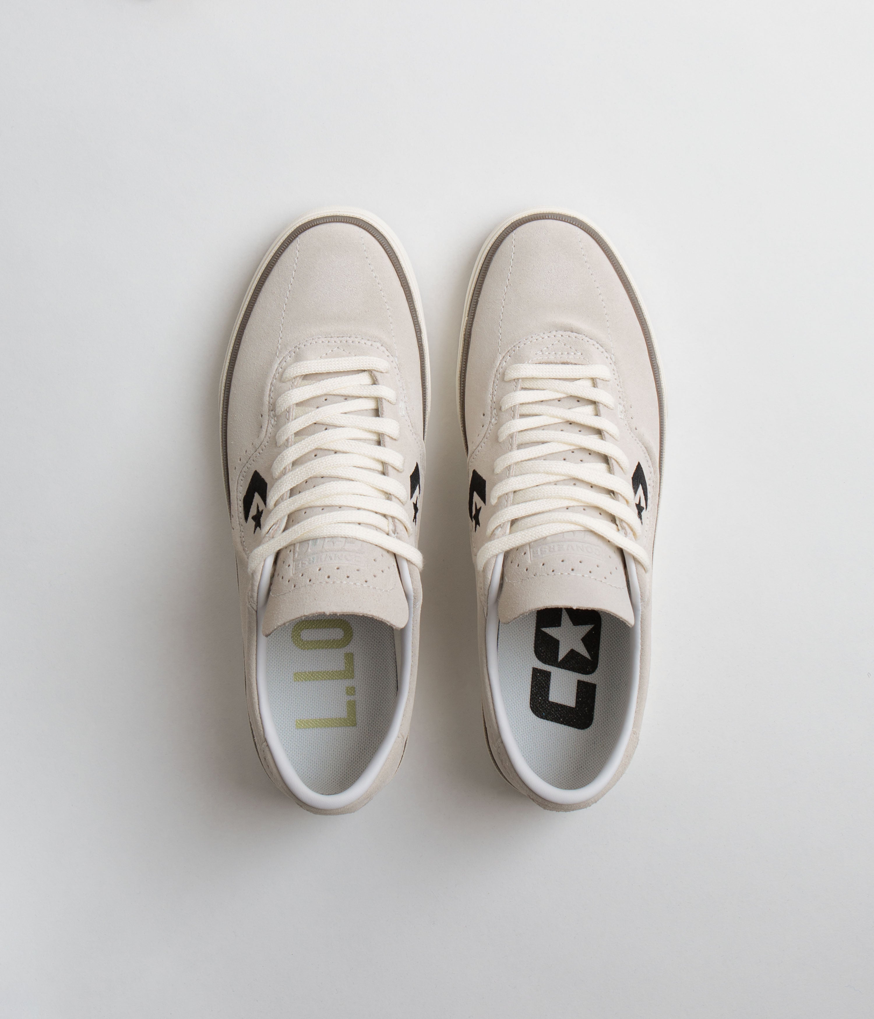 Converse Cons Louie Lopez Pro Ox Shoes - Stunning Egret/Black Combo