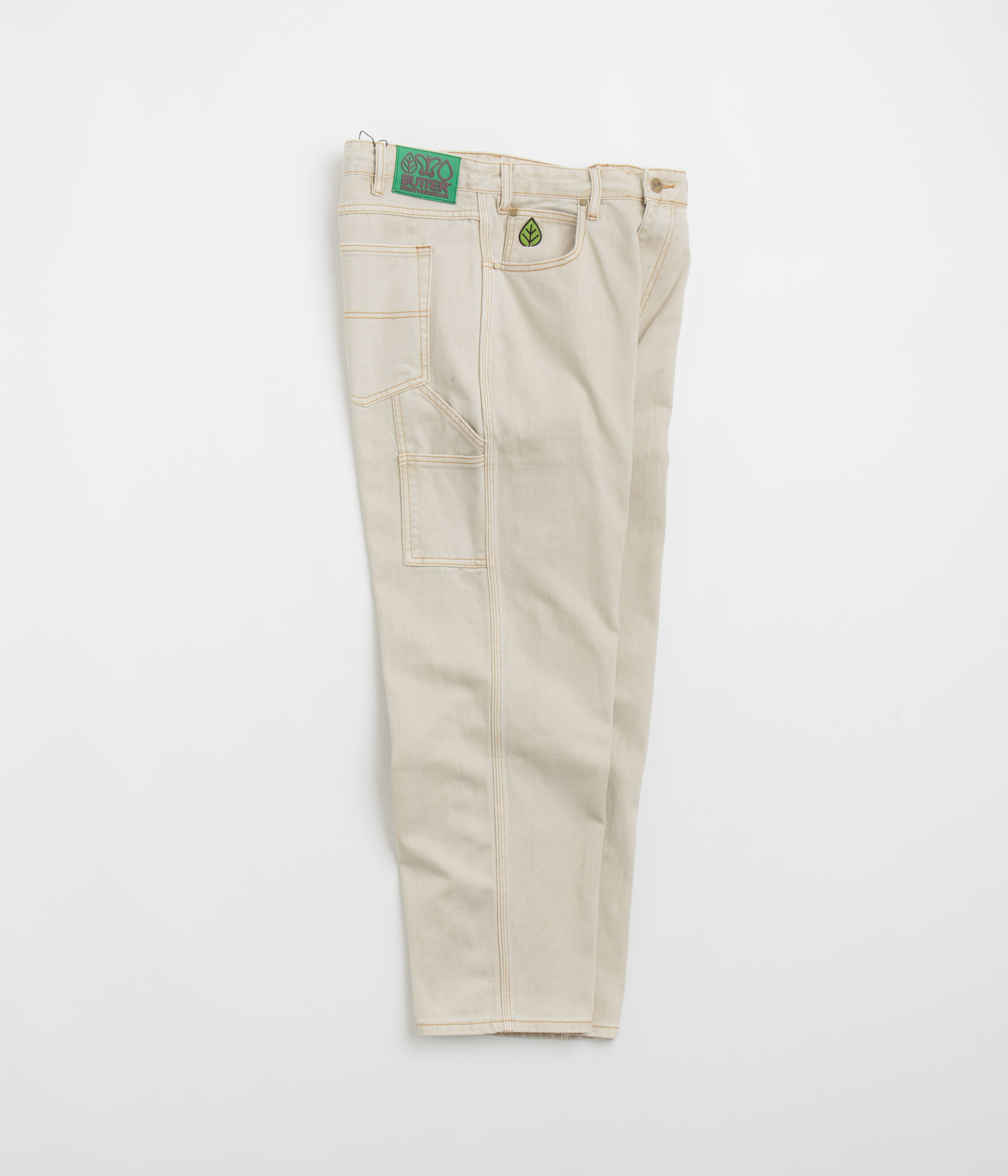 Butter Goods Weathergear Heavyweight Jeans - Stunning Washed Khaki