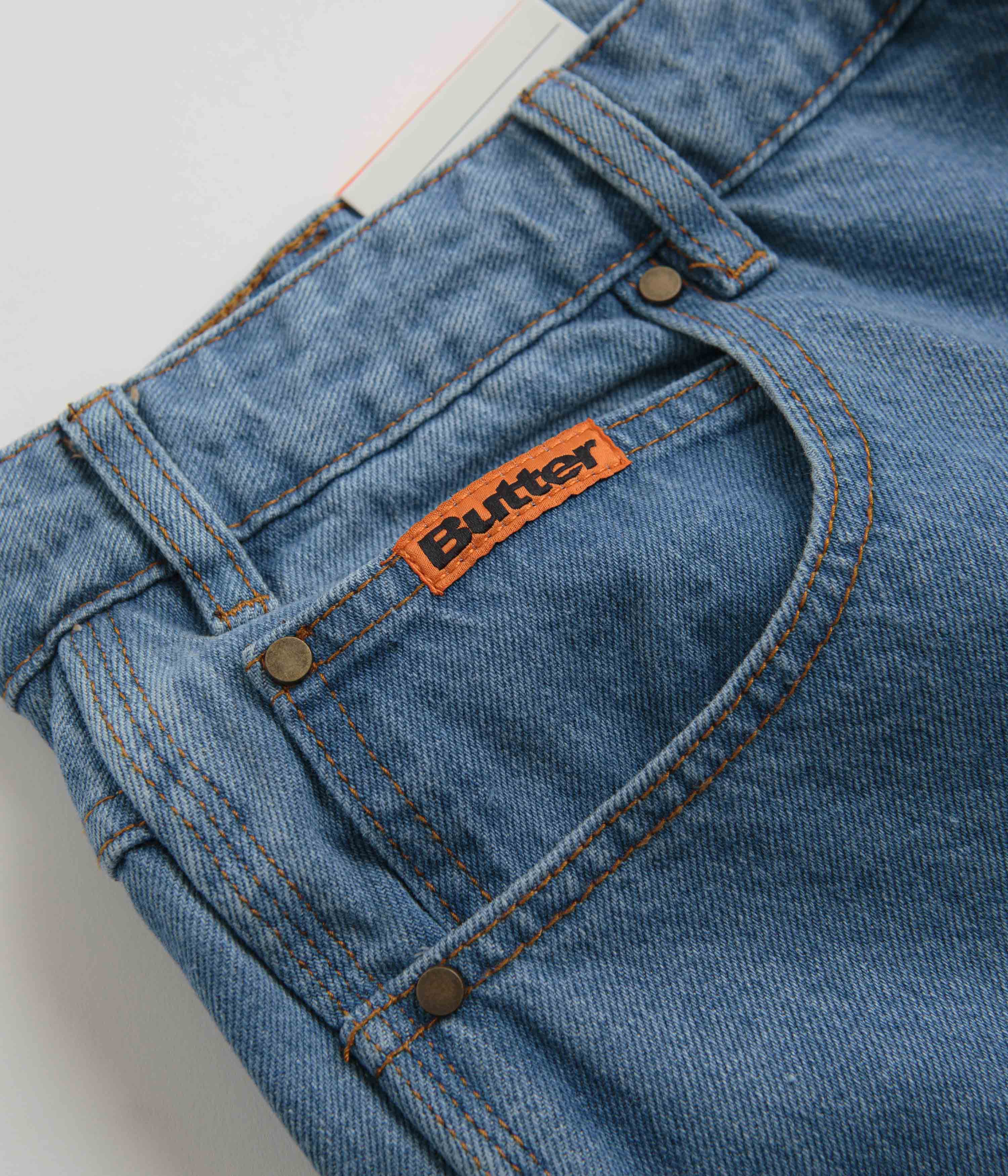 Butter Goods Washed Indigo Baggy Jeans - A Must-Have!