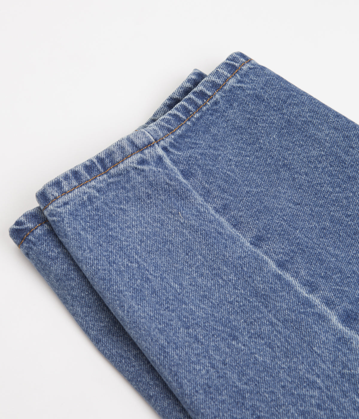 Cash Only Washed Indigo & Gold Baggy Jeans - Must-Have for Skate Lovers!