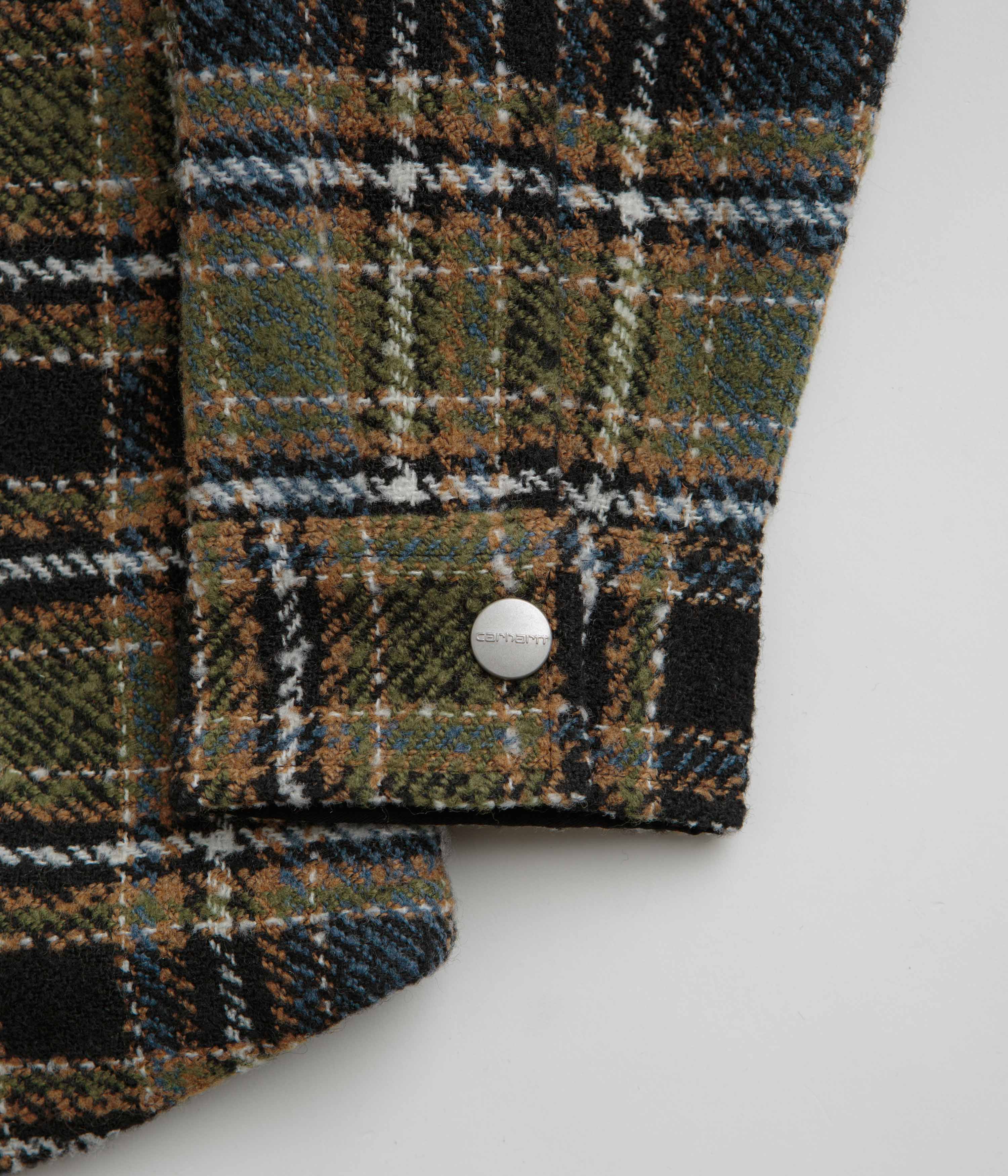 Carhartt Stroy Shirt Jacket - Striking Stroy Check & Black