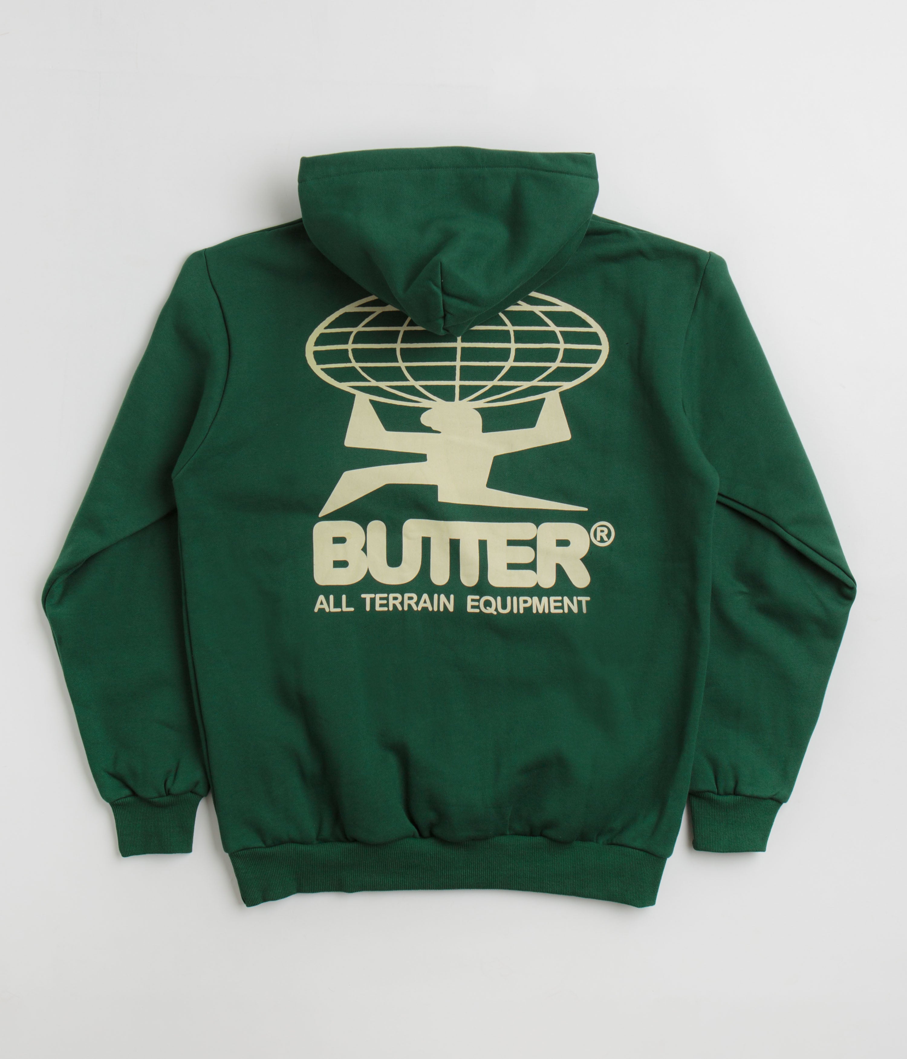 Butter Goods All Terrain Hoodie - Stunning Forest Green