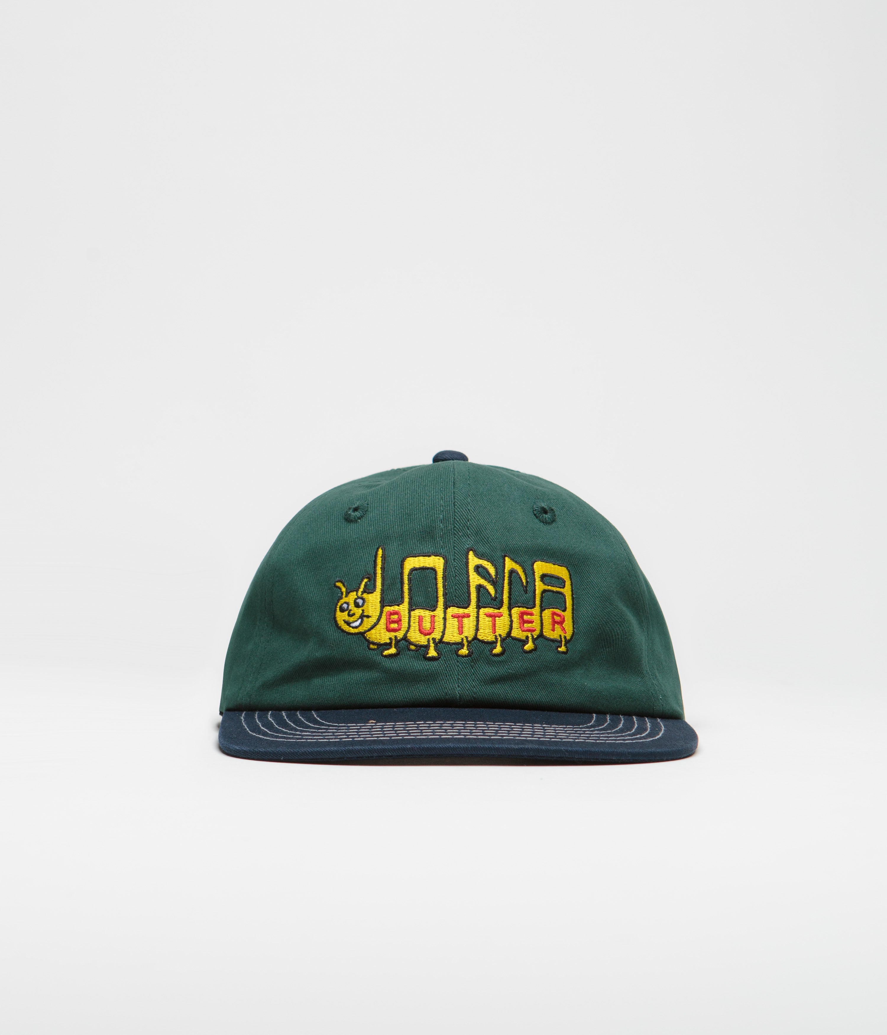 Butter Goods Caterpillar Cap - Stunning Forest & Navy