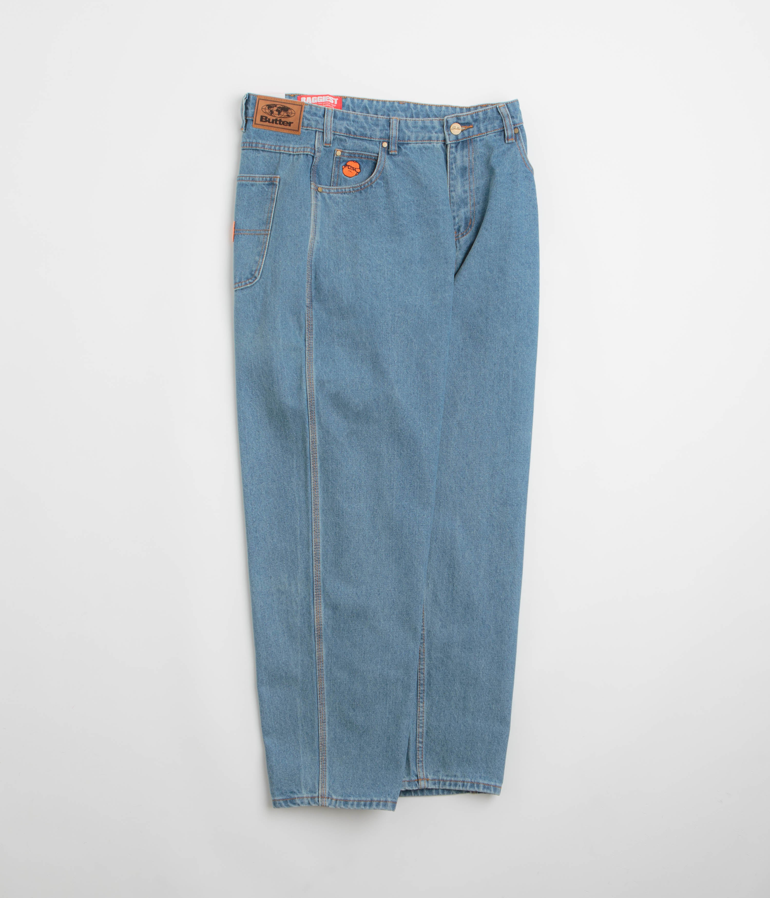 Butter Goods Santosuosso Washed Indigo Jeans - Stylish and Comfortable