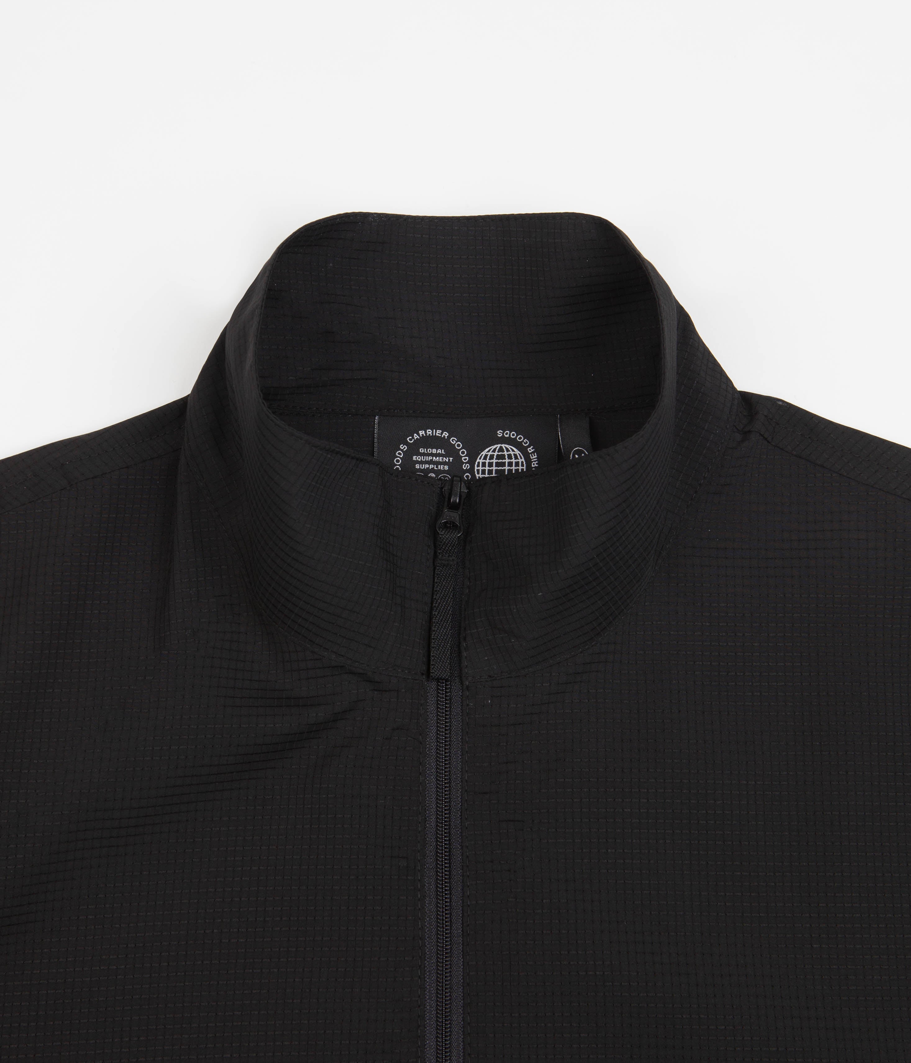 Carrier Goods Stylish Black Lightweight 1/4 Zip Shirt