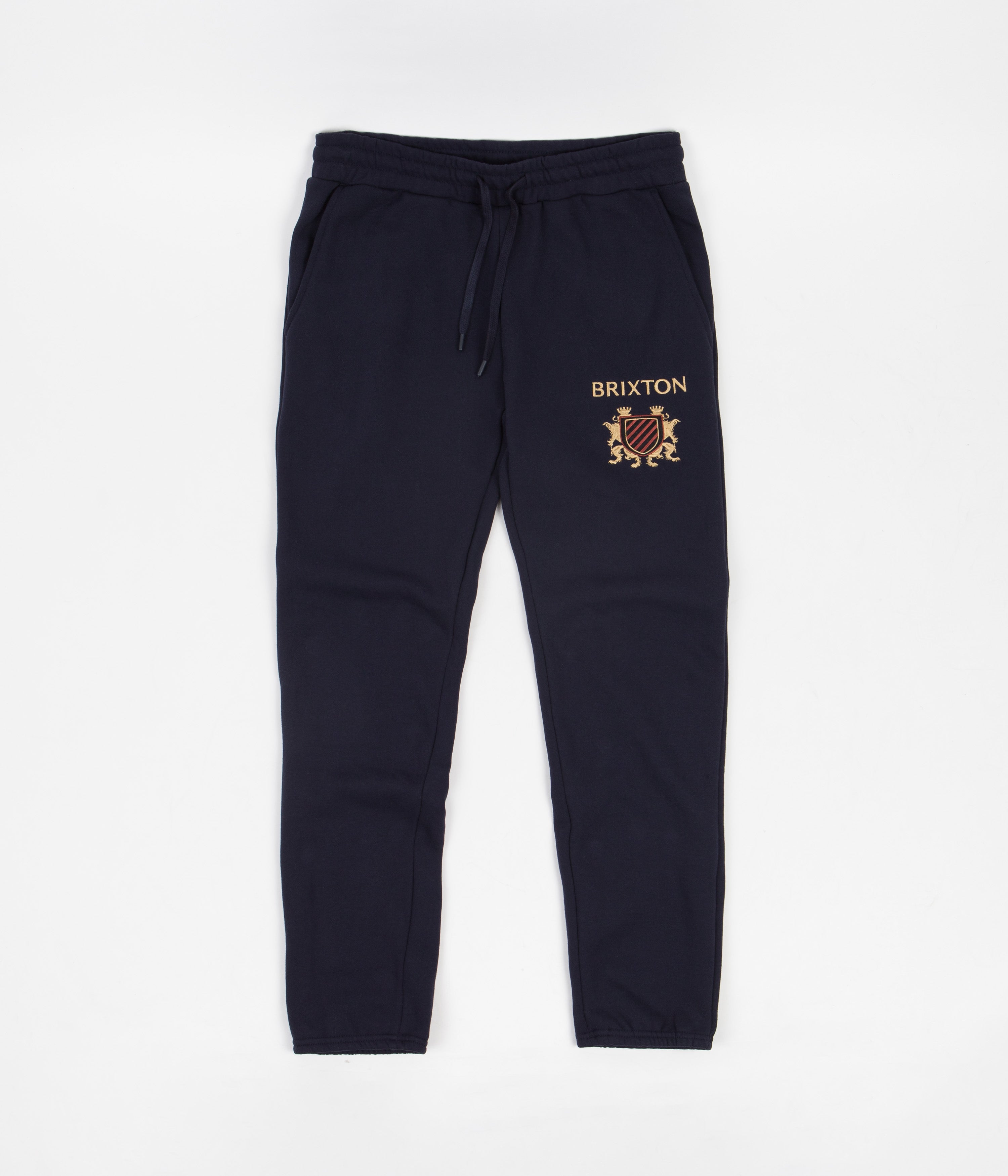 Brixton Navy Lion Crest Jogger - Stylish and Comfortable