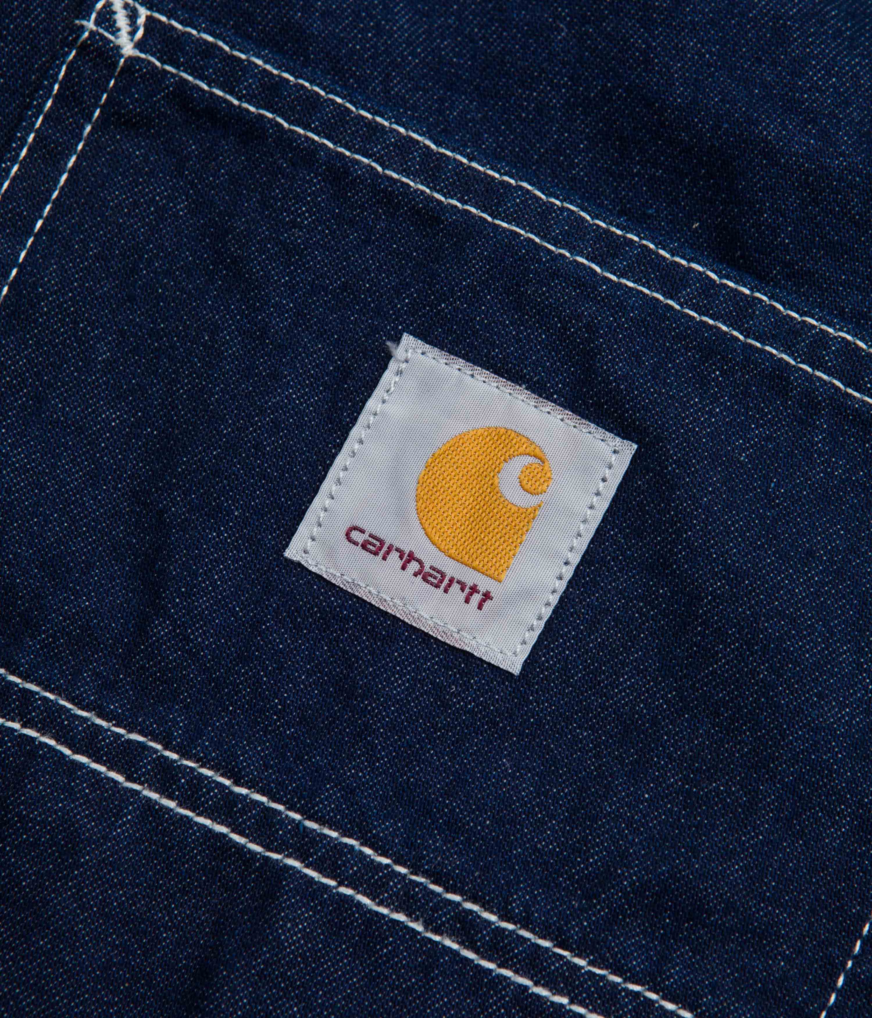 Carhartt Blue Wash Simple Denim Pants - A Timeless Style!