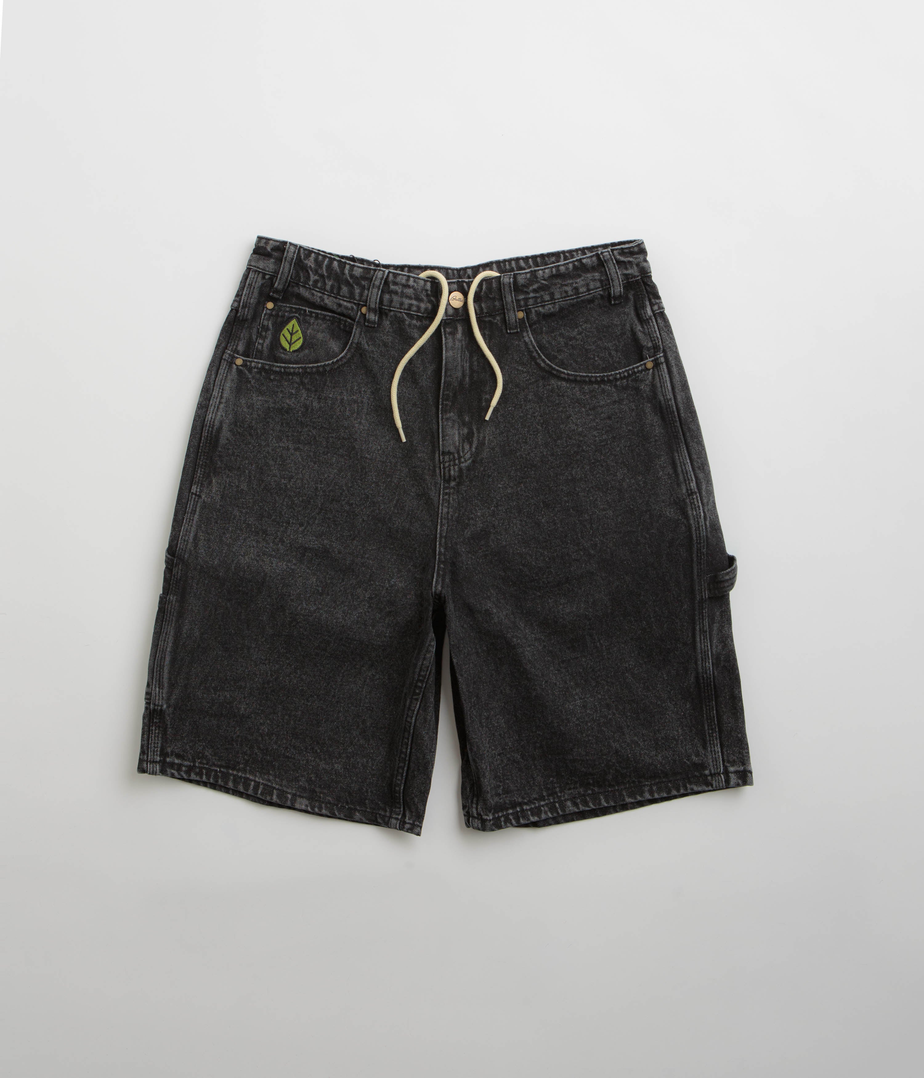 Butter Goods Faded Black Weathergear Denim Shorts - Irresistible Style!