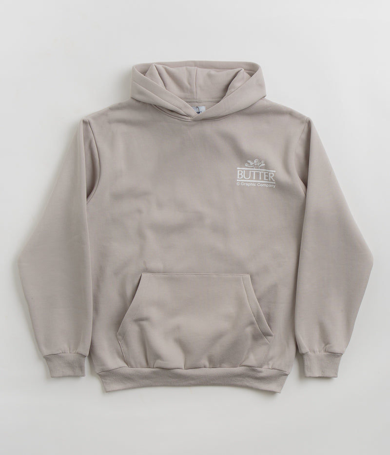 Butter Goods Cherub Hoodie - Cement: A Stylish Skate Essential