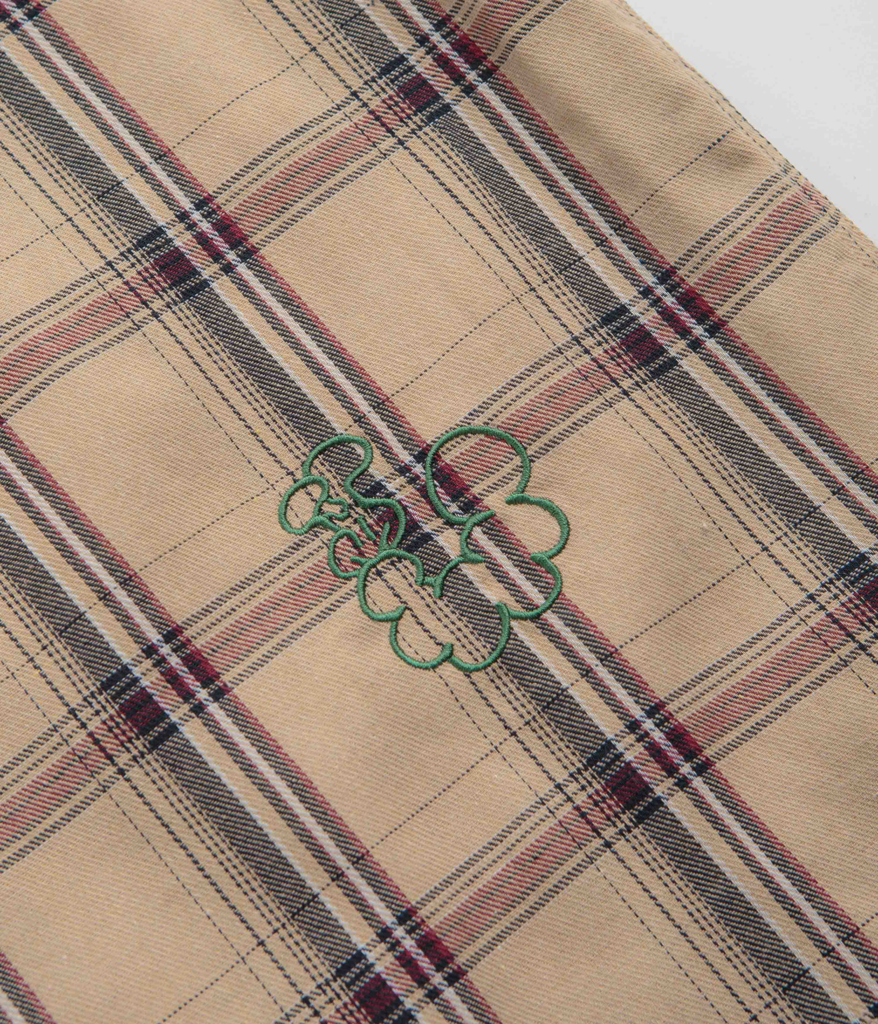 Butter Goods Tan Bugs Flannel Shirt - Irresistible Style!