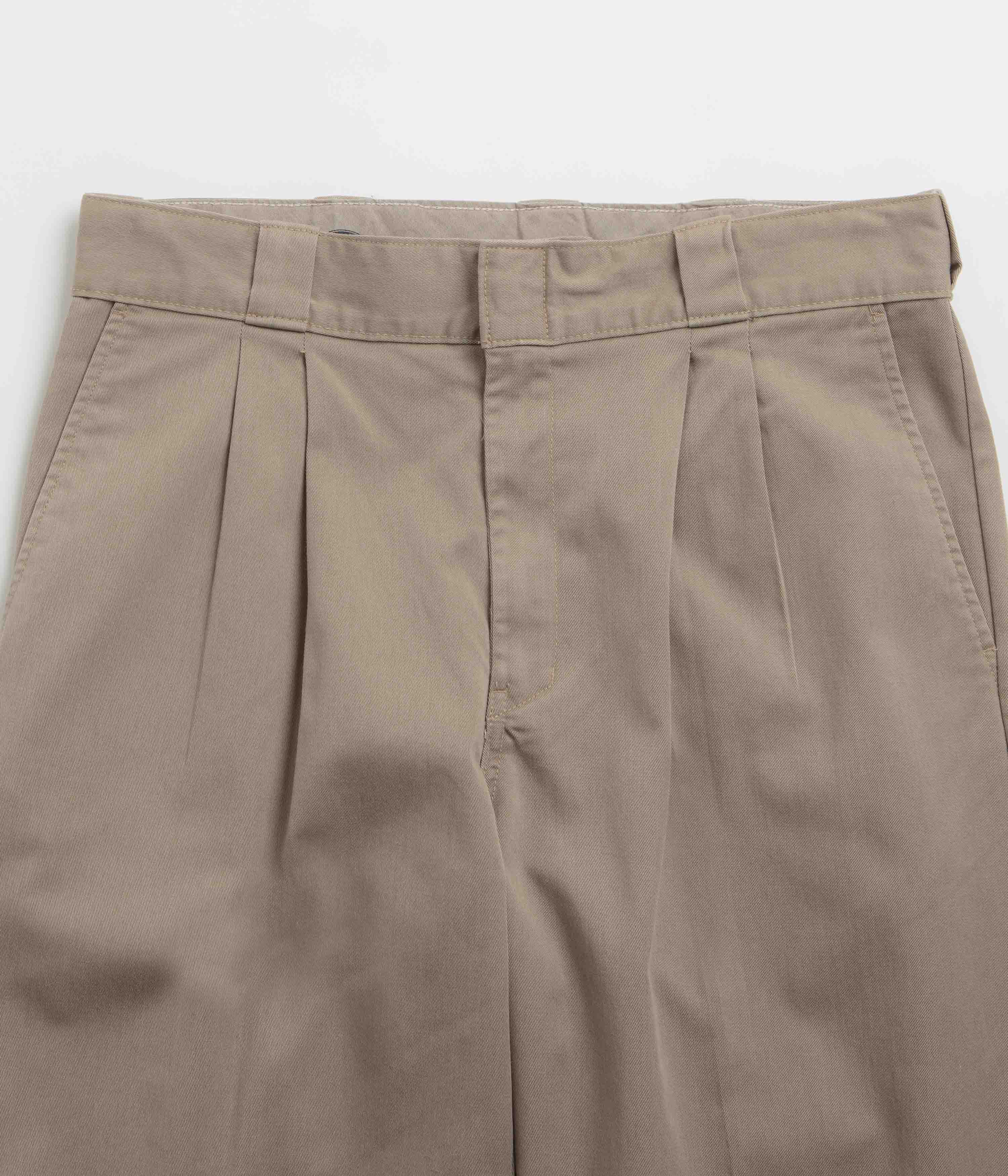 Dickies Unionville Pleated Work Pants - Desert Sand: Comfortable and Stylish!