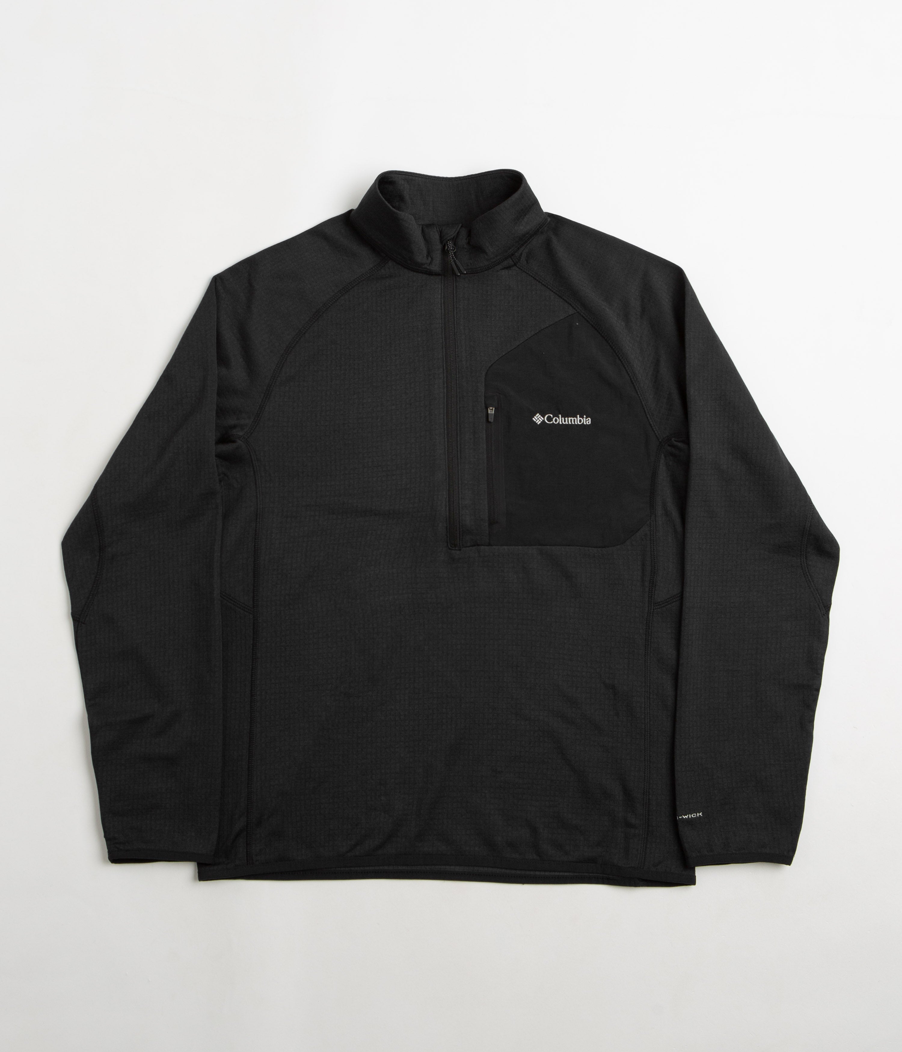 Columbia Triple Canyon Half Zip Fleece - Stylish Black