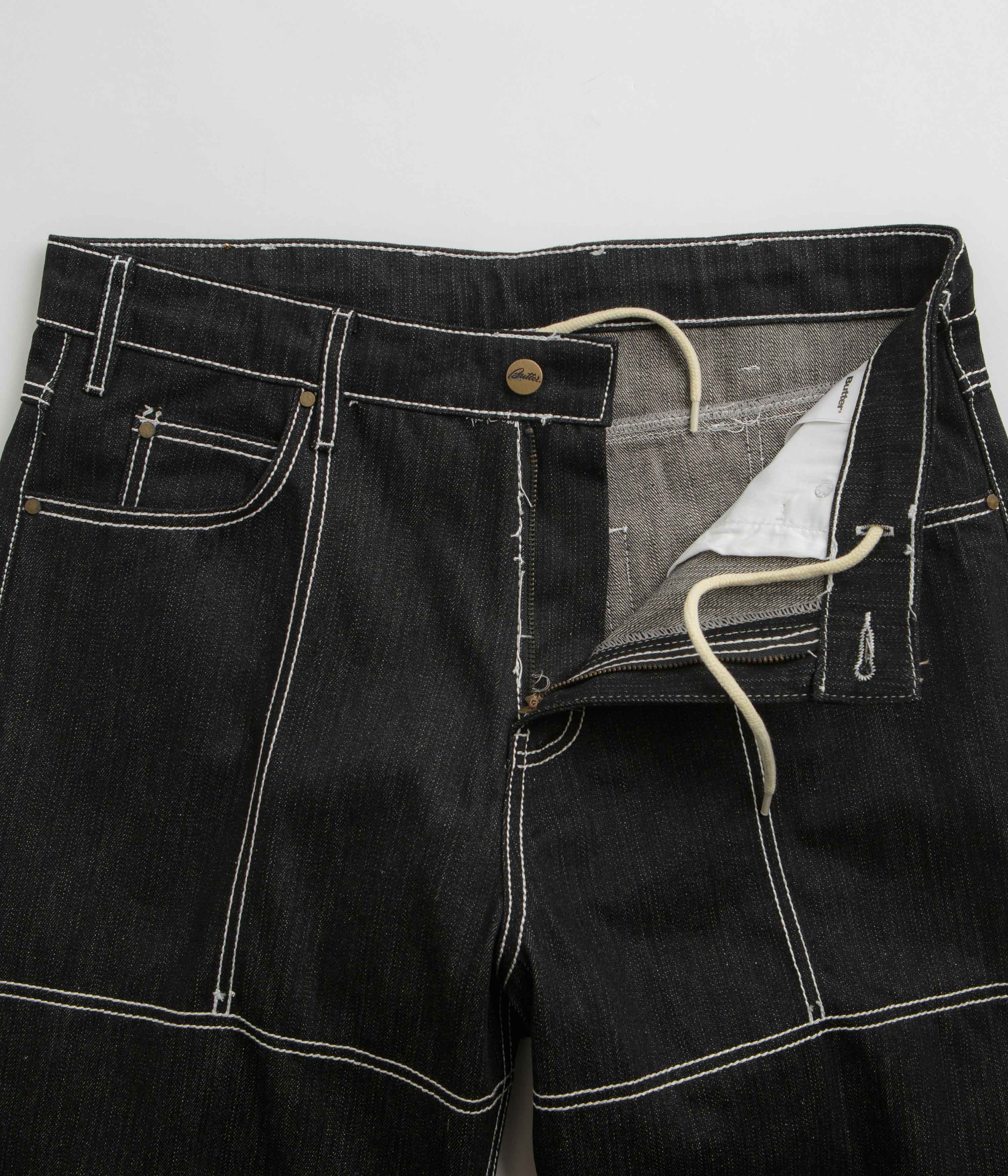 Butter Goods Adilson Black Jeans - Ultra Baggy Style
