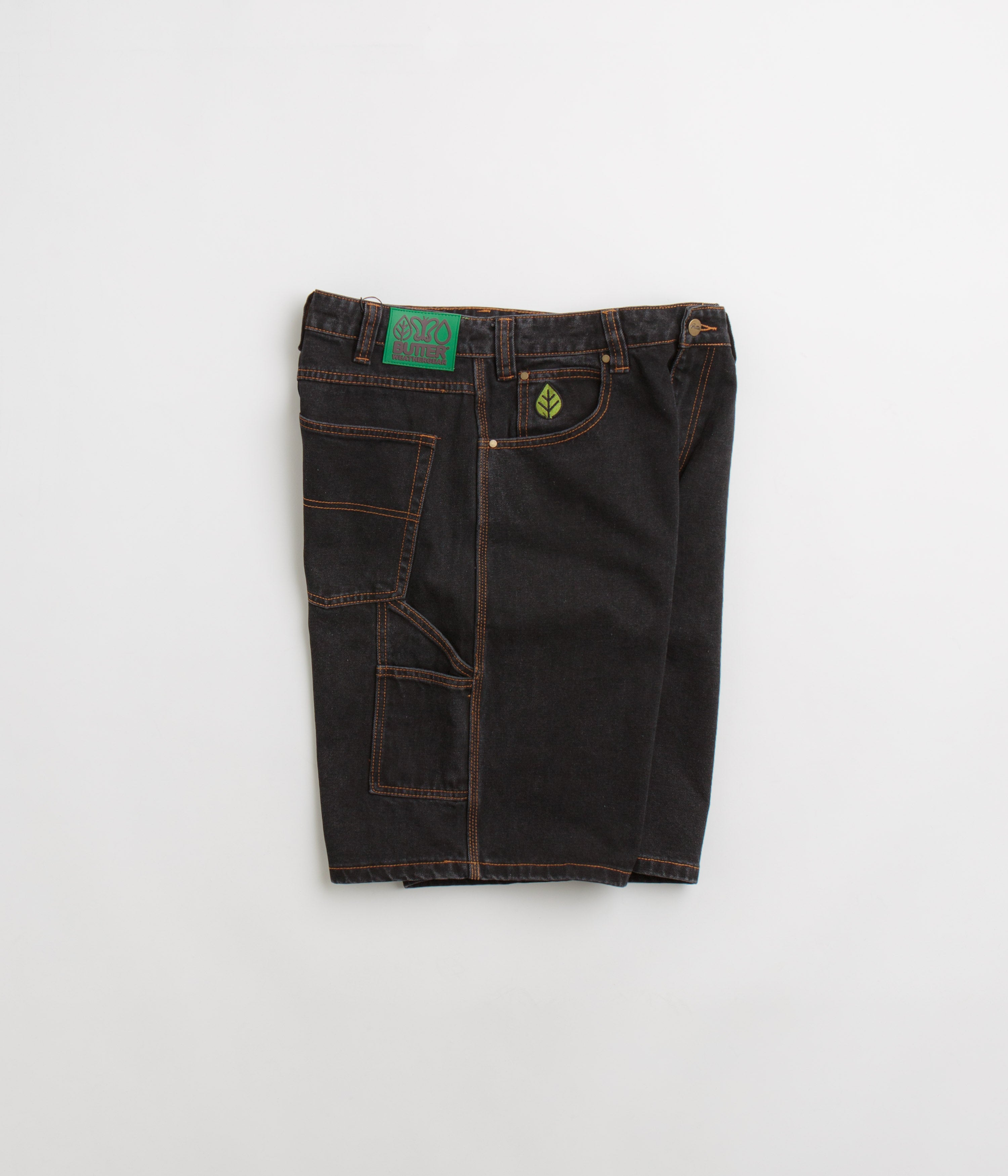 Butter Goods Weathergear Washed Black Denim Shorts - A Skate Lover's Dream!