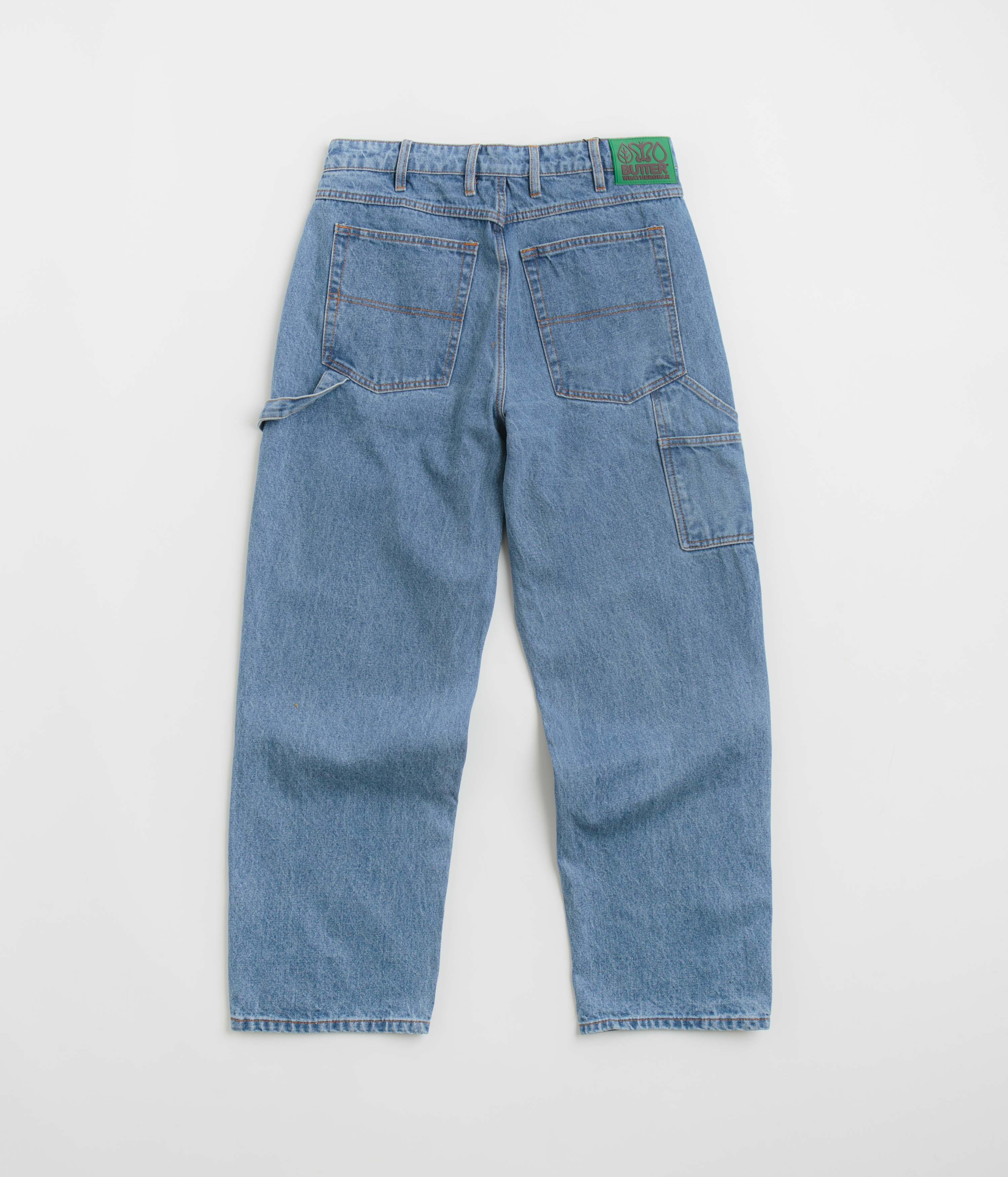 Butter Goods Weathergear Heavyweight Jeans - Stylish Worn Indigo