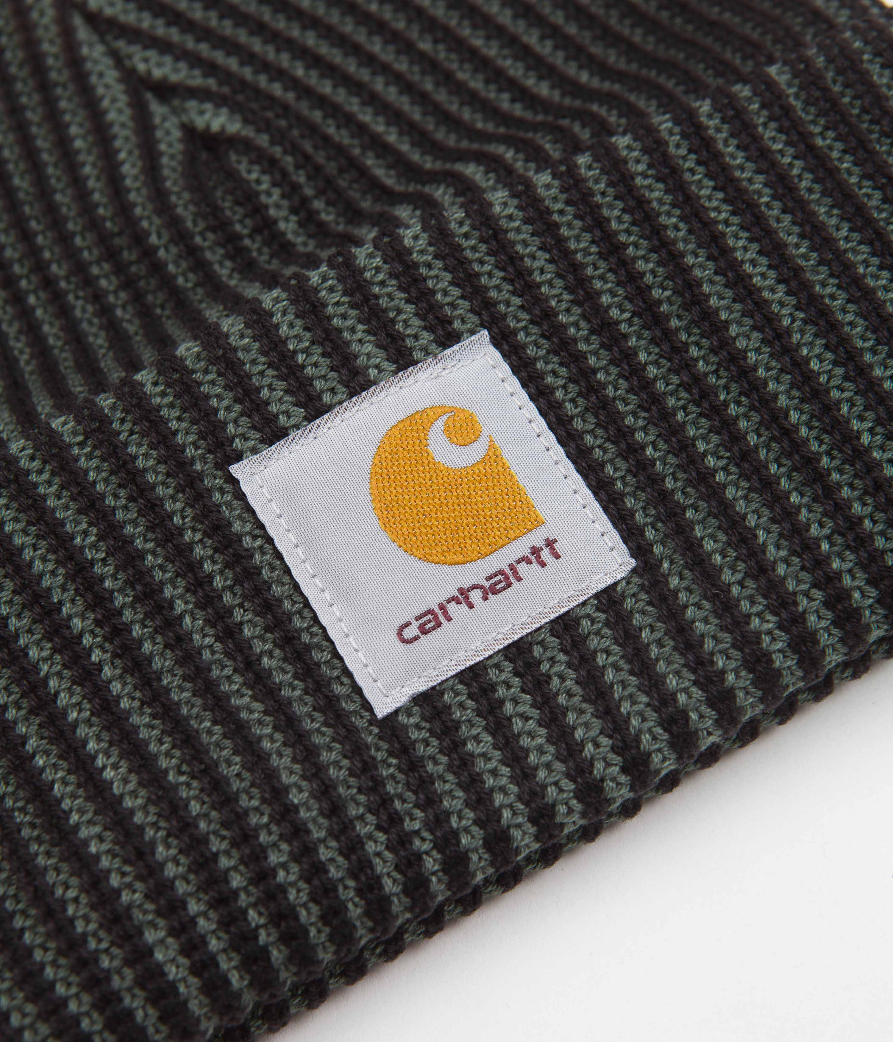 Carhartt Vine Beanie - Stylish Boxwood/Black Blend