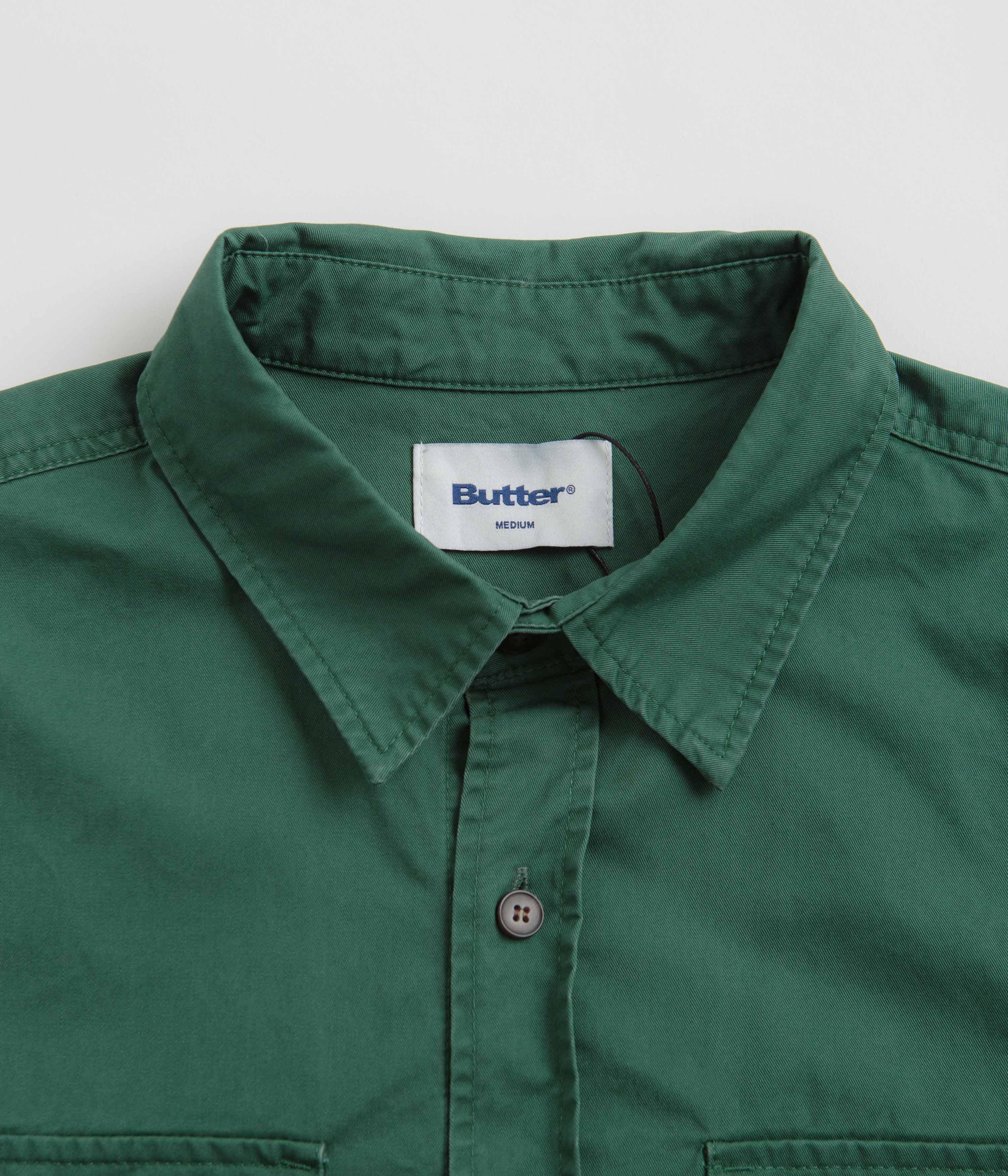 Butter Goods Fern Washed Pocket Shirt - A Skate Culture Icon