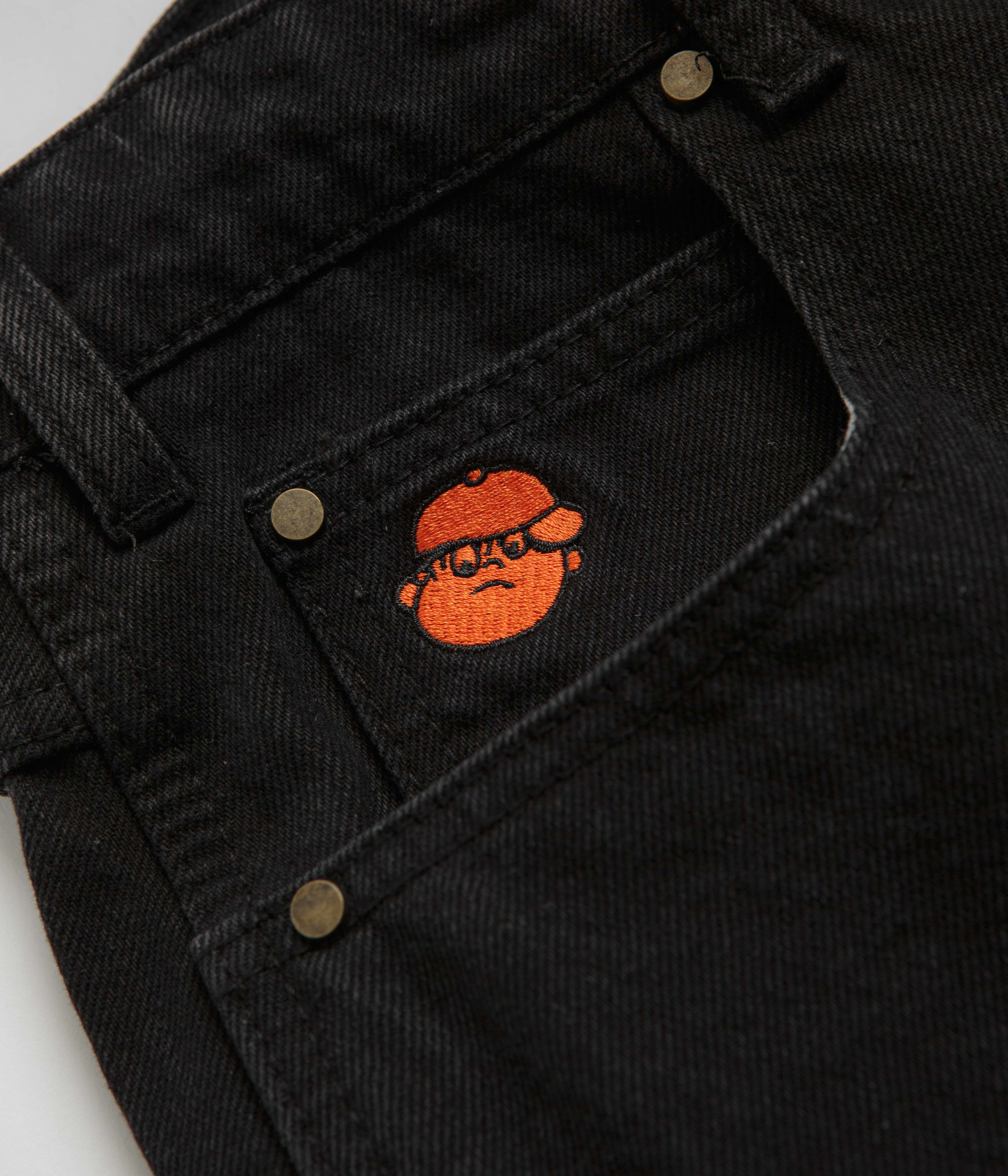 Butter Goods Santosuosso Double Knee Jeans - Stunning Washed Black