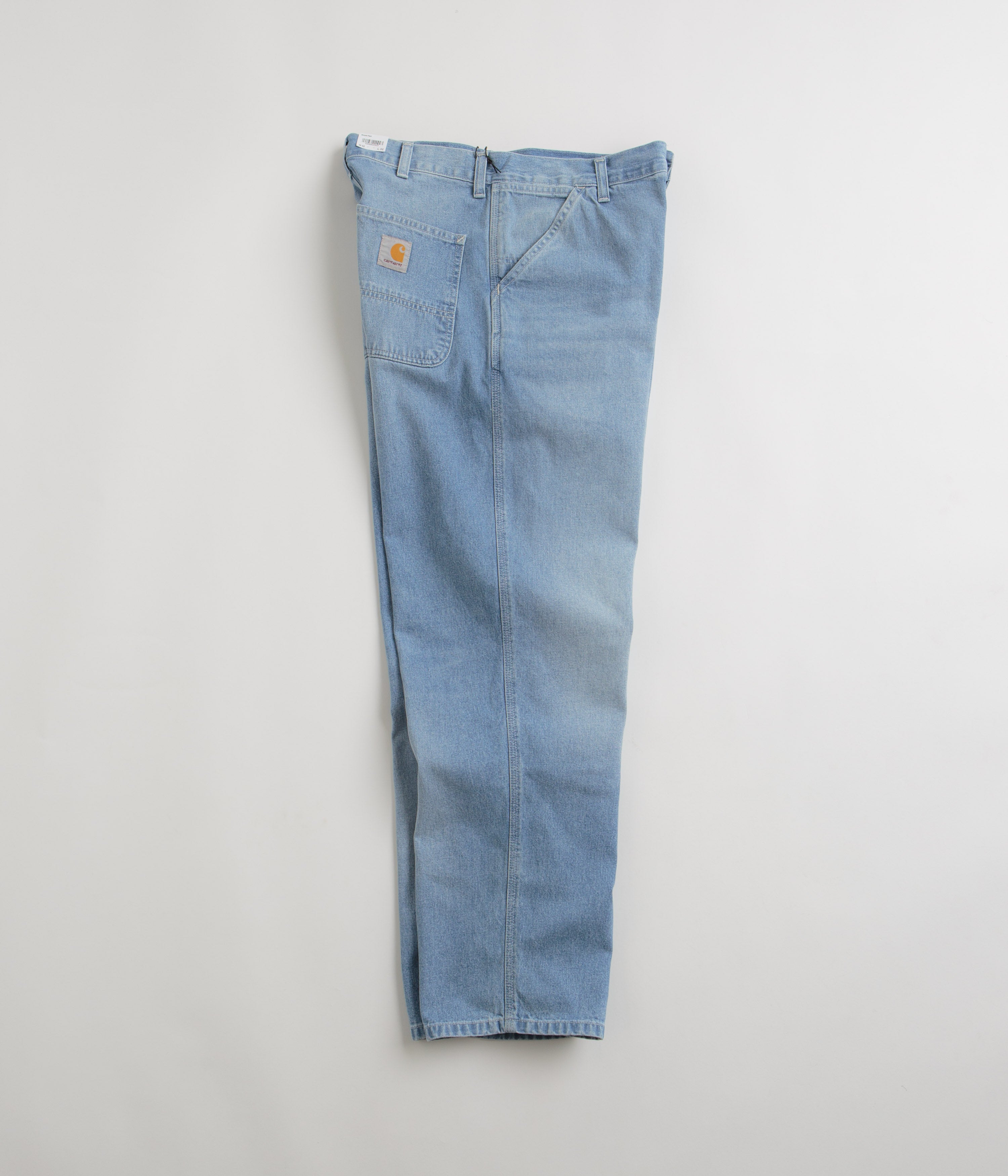Carhartt Simple Light True Washed Blue Denim Pants - A Must - Have for Style Enthusiasts