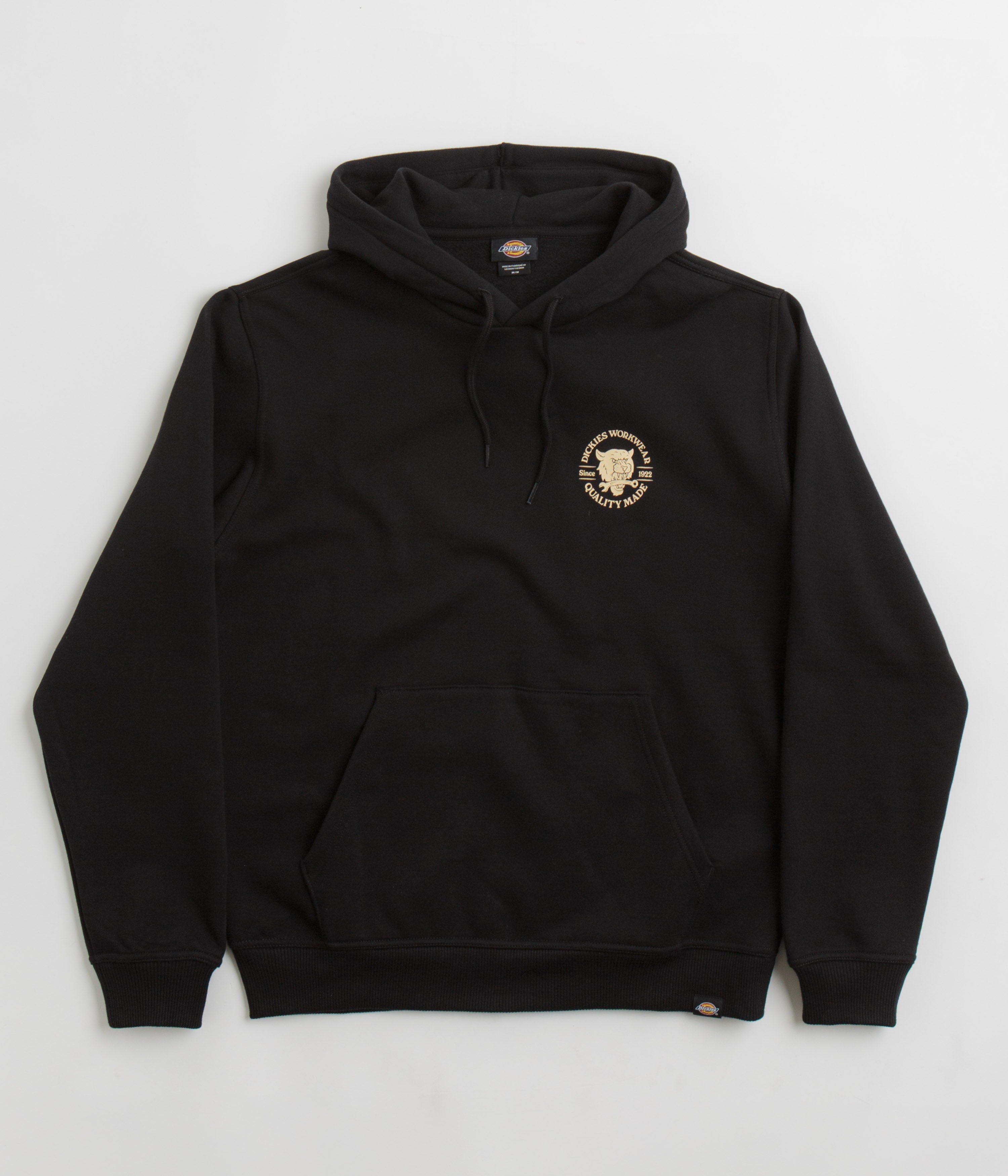 Dickies Black Wrench Hoodie - A Must - Have for Style Lovers