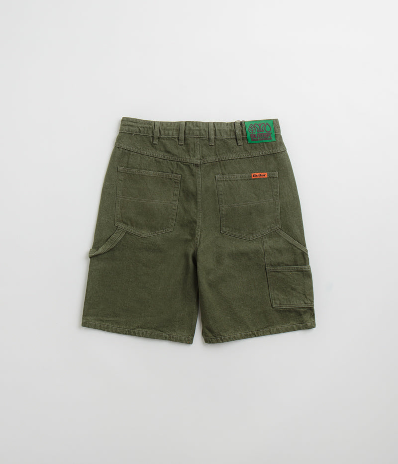 Butter Goods Weathergear Faded Army Denim Shorts - A Must - Have!