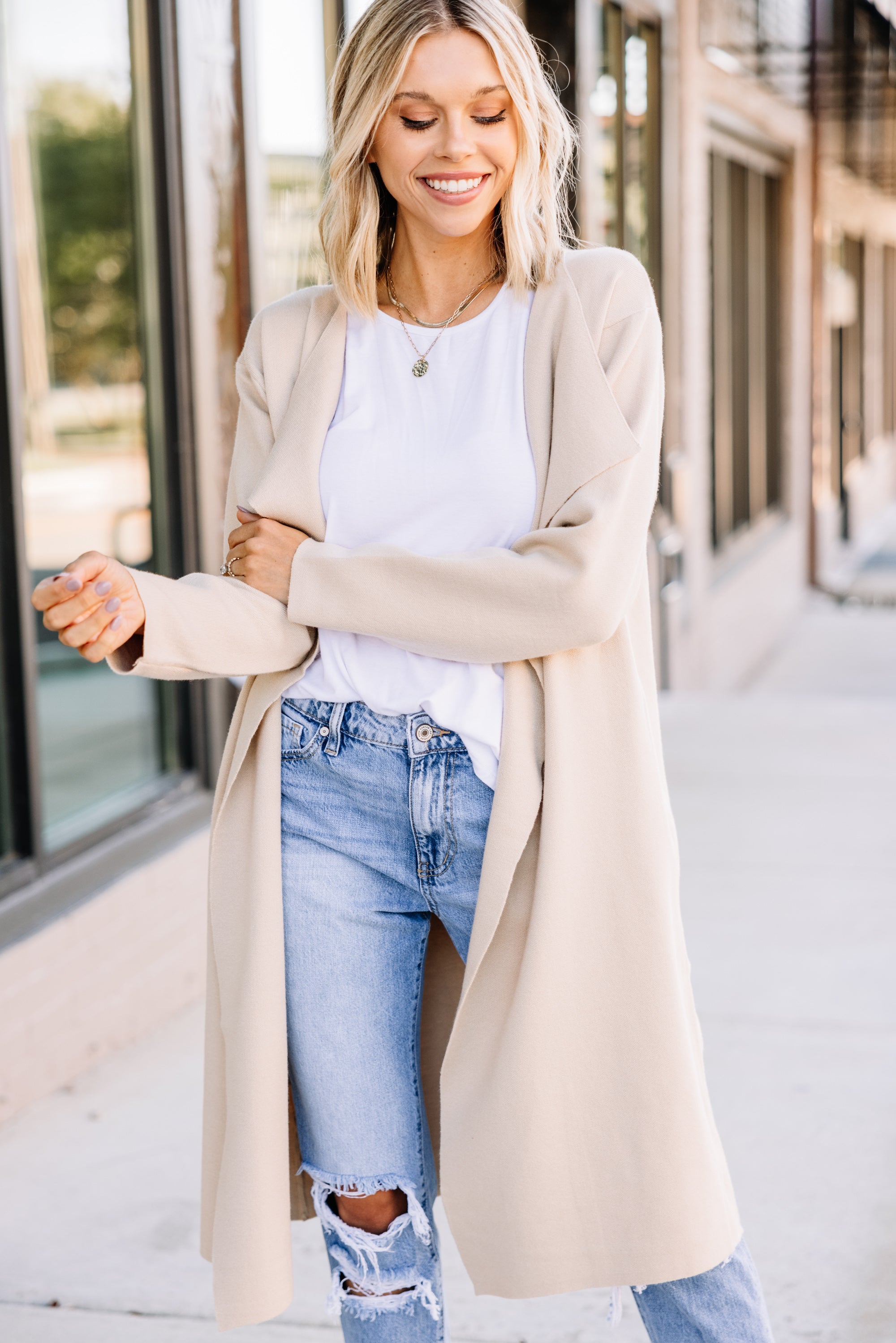 Triumphant Taupe Brown Coat: A Must-Have Win