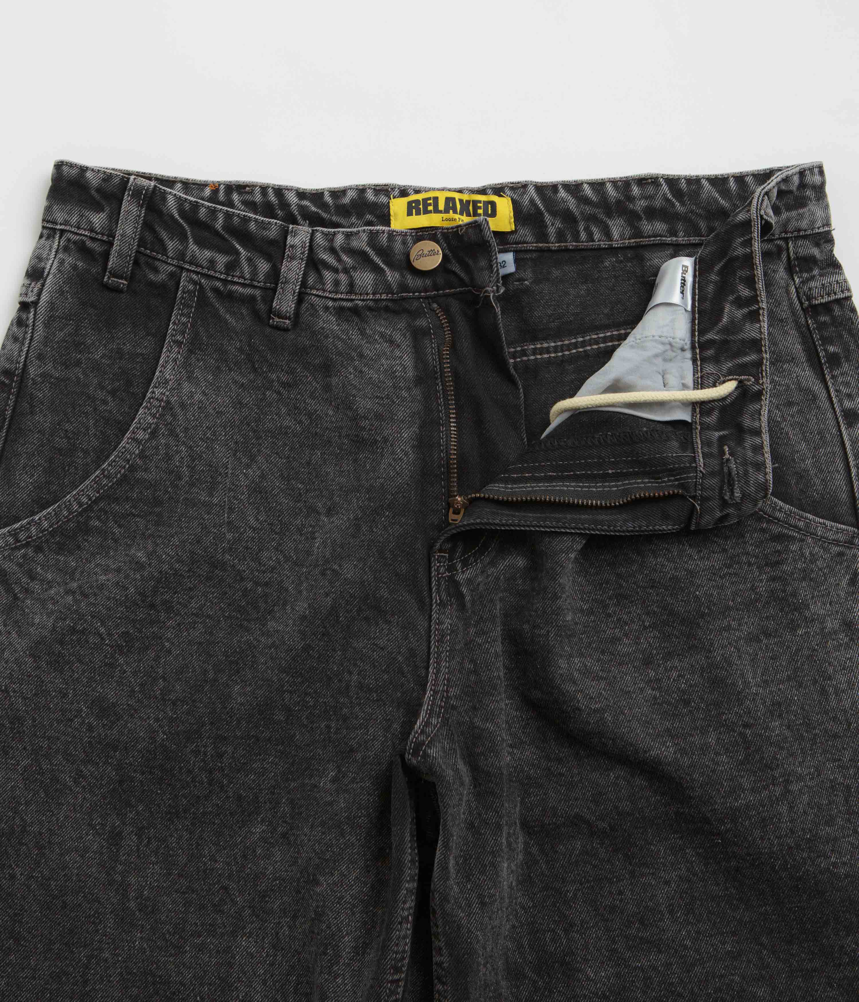 Butter Goods Alpine Distressed Black Jeans - A Must-Have!