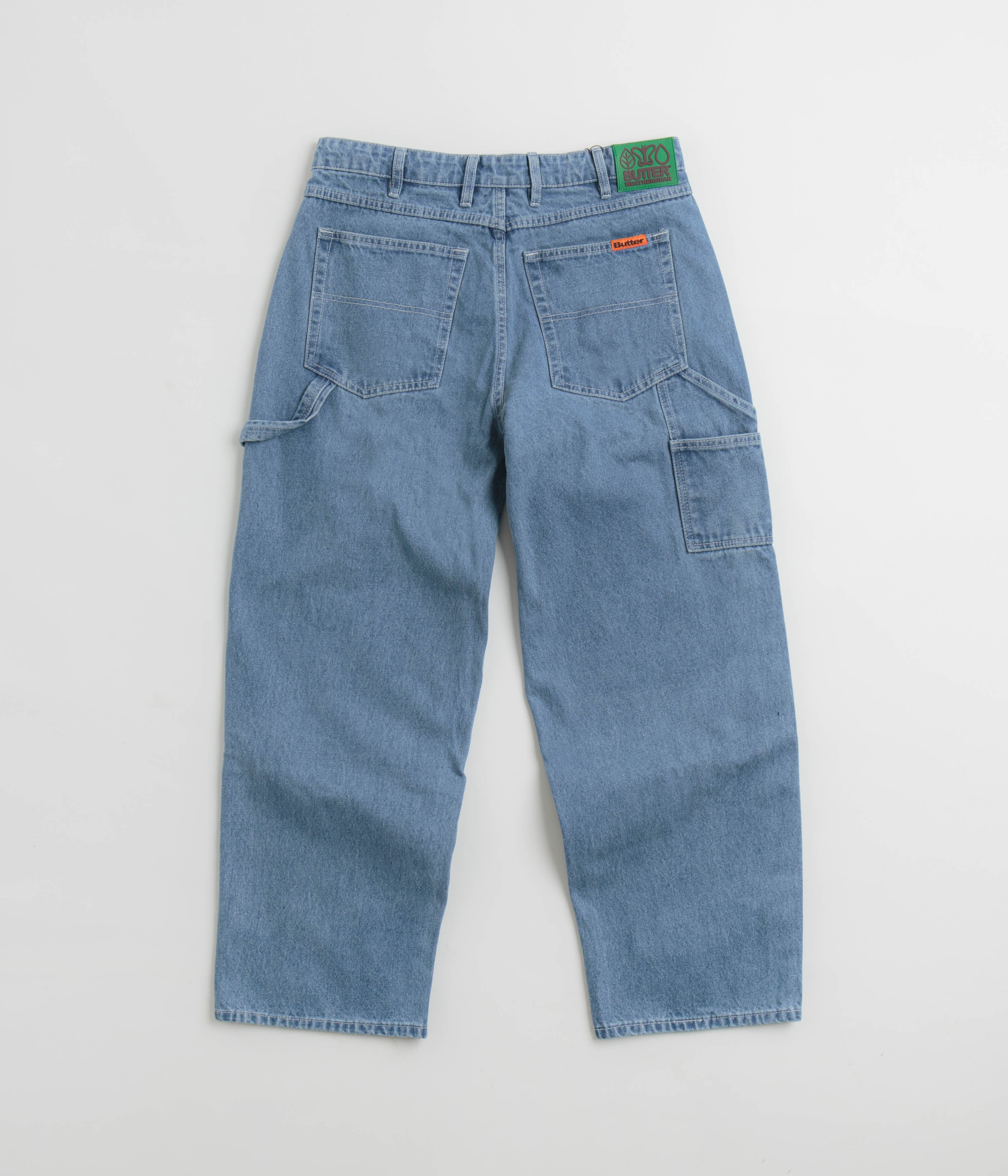 Butter Goods Mid Blue Weathergear Heavyweight Jeans - A Must-Have!