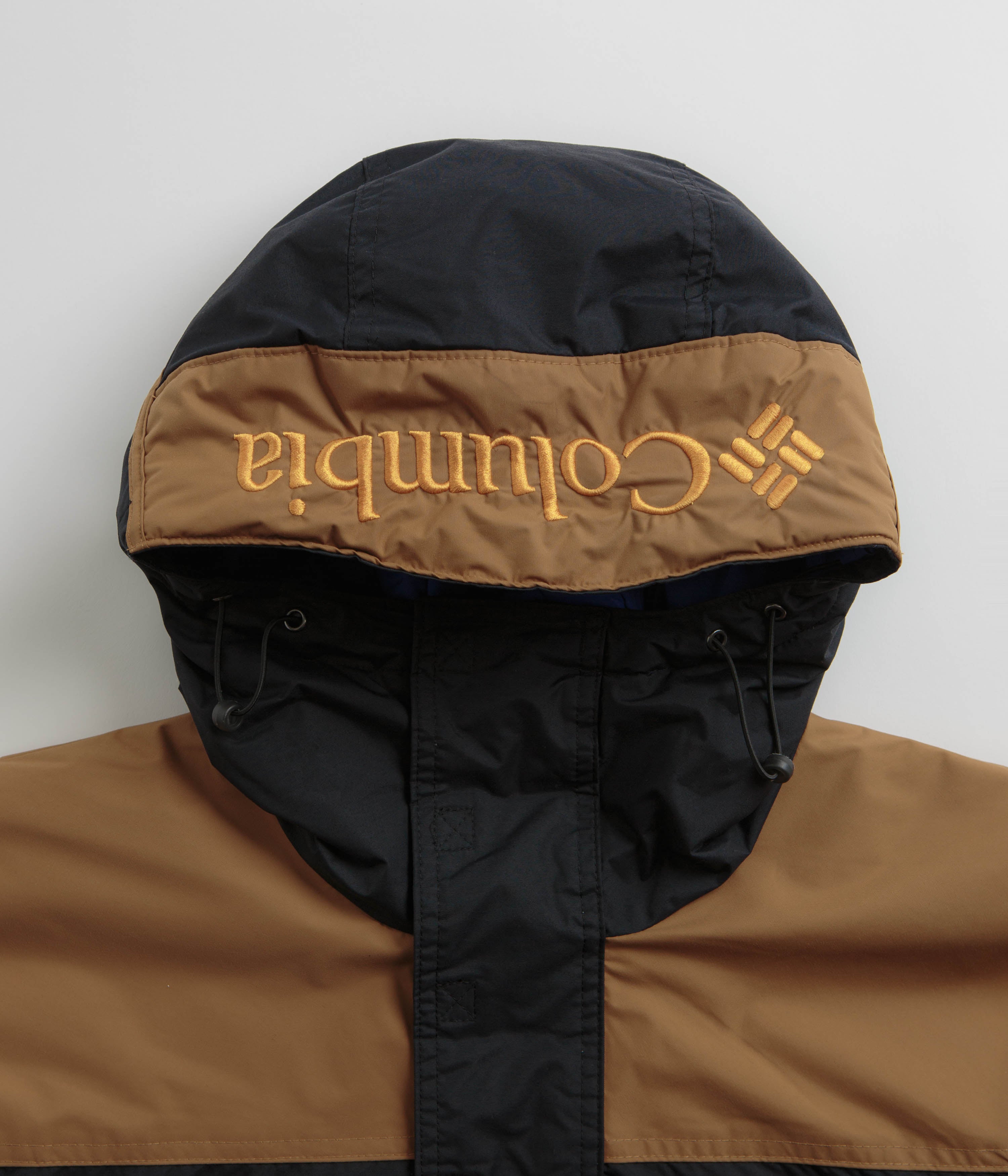 Columbia Challenger II Insulated Pullover Jacket - Stunning Black / Camel Brown