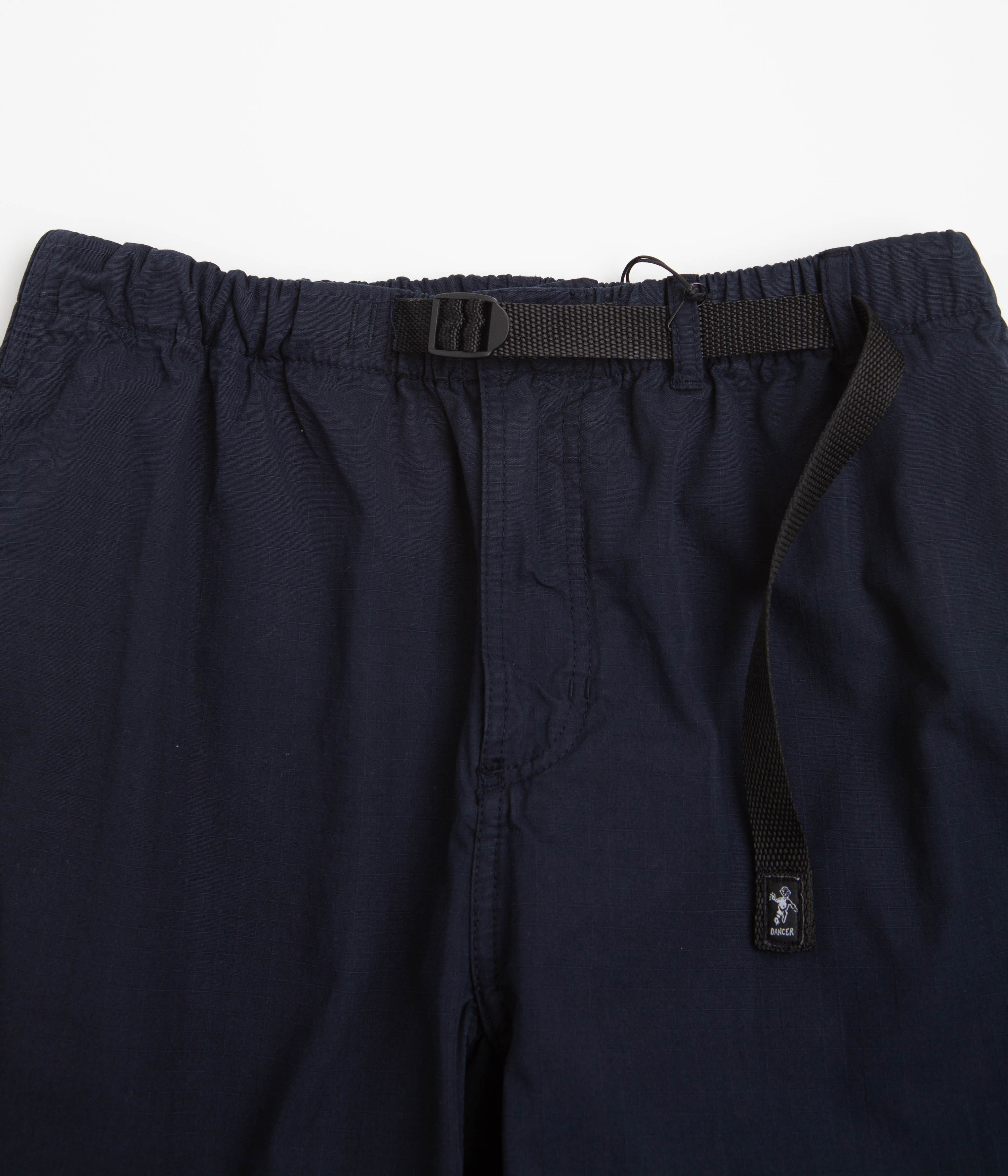 Dancer Dark Navy Belted Simple Pants - Skate Style