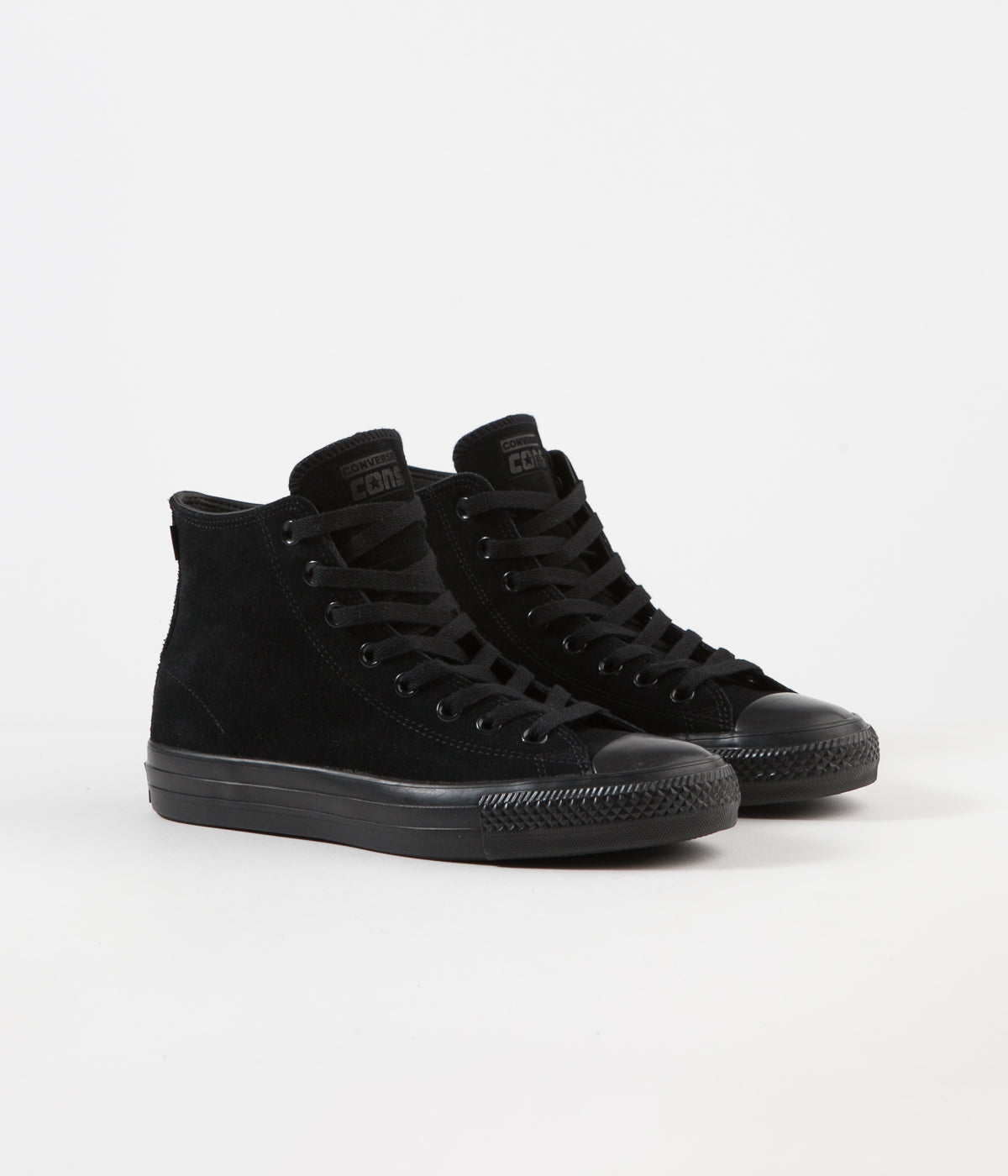 Converse CTAS Pro Hi - Stunning Mono Black Shoes