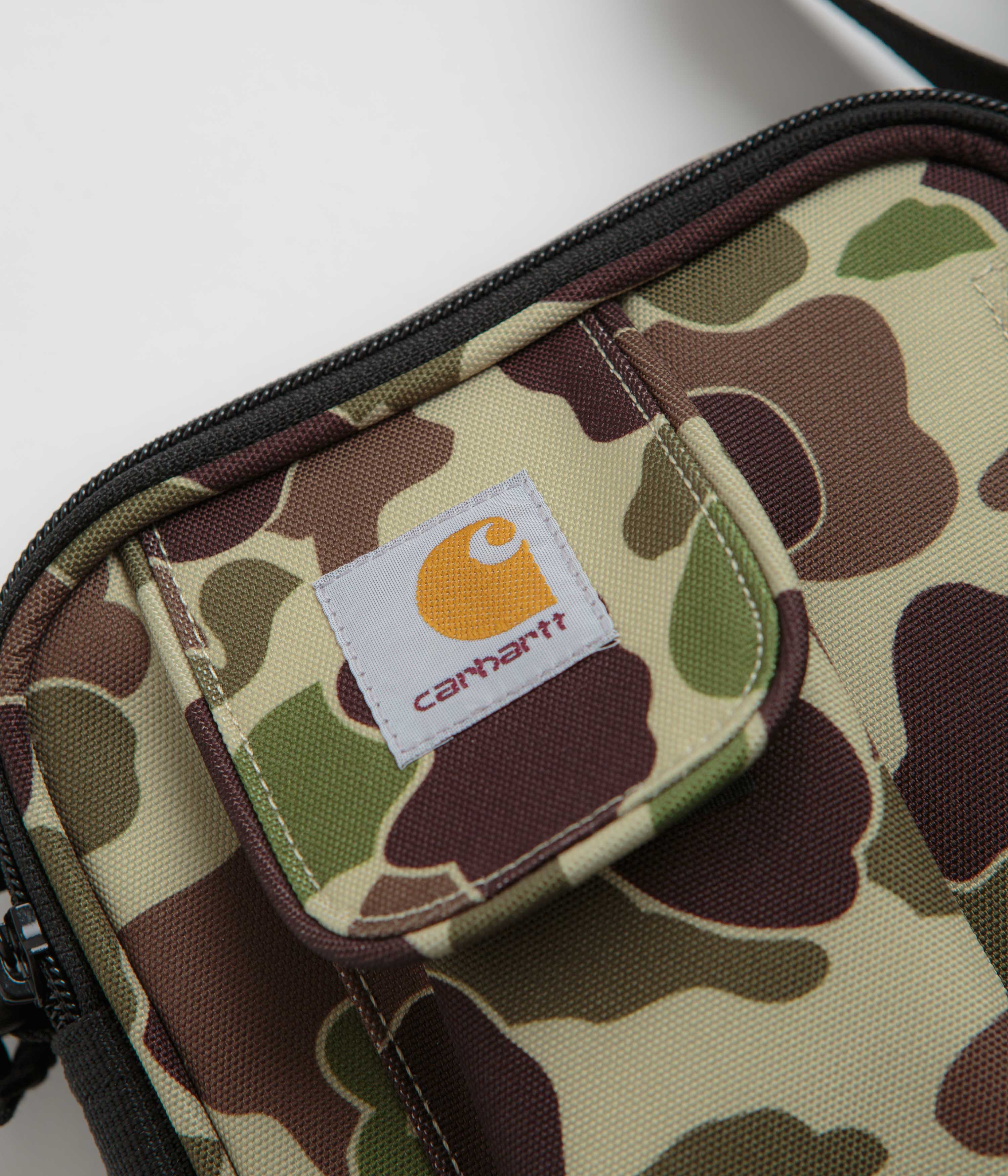 Carhartt Camo Duck Green Small Essentials Bag - A Must-Have!
