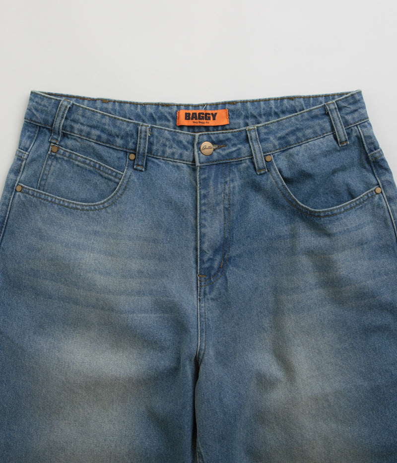 Butter Goods Warped Jeans - Stunning Washed Mid Blue