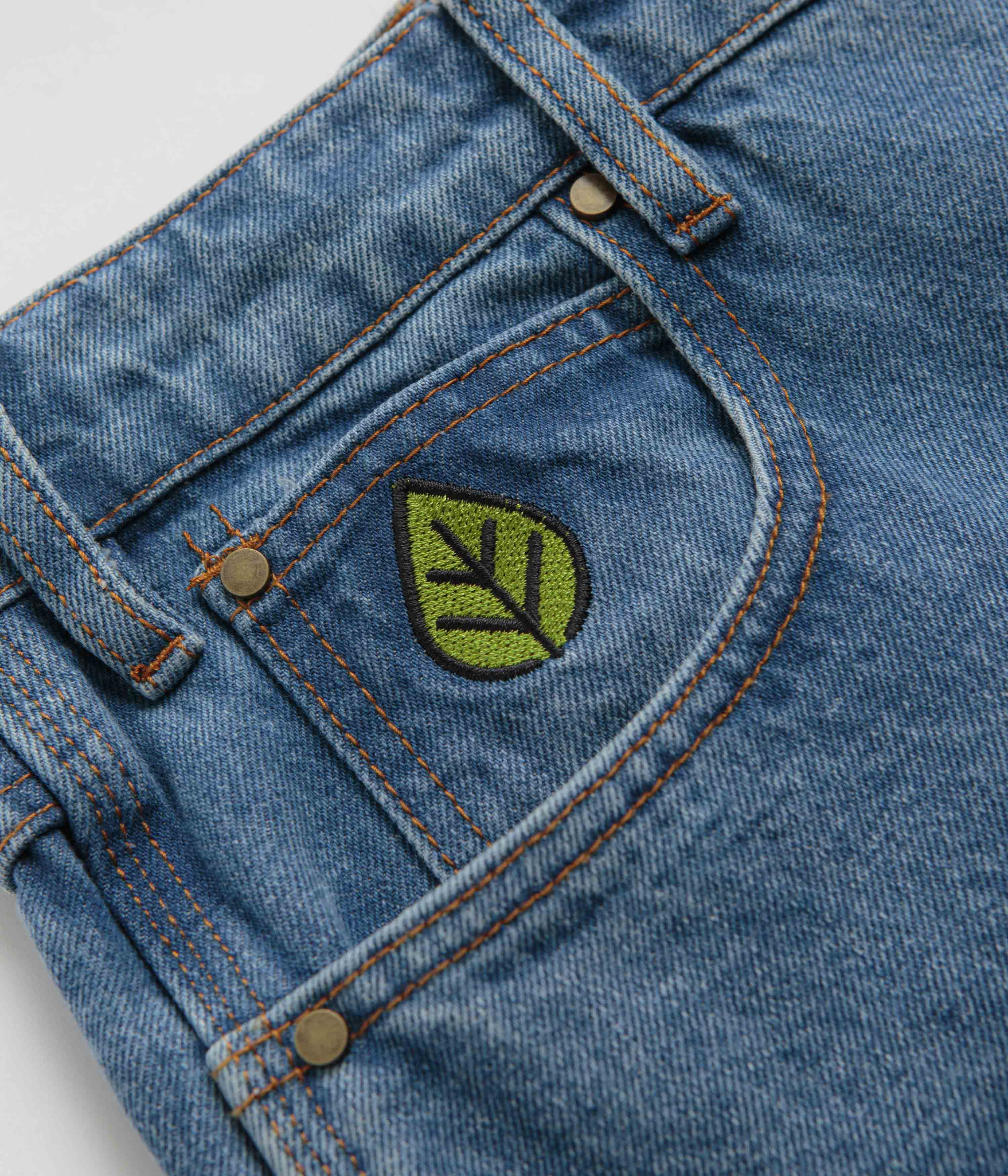 Butter Goods Weathergear Heavyweight Jeans - Stylish Worn Indigo