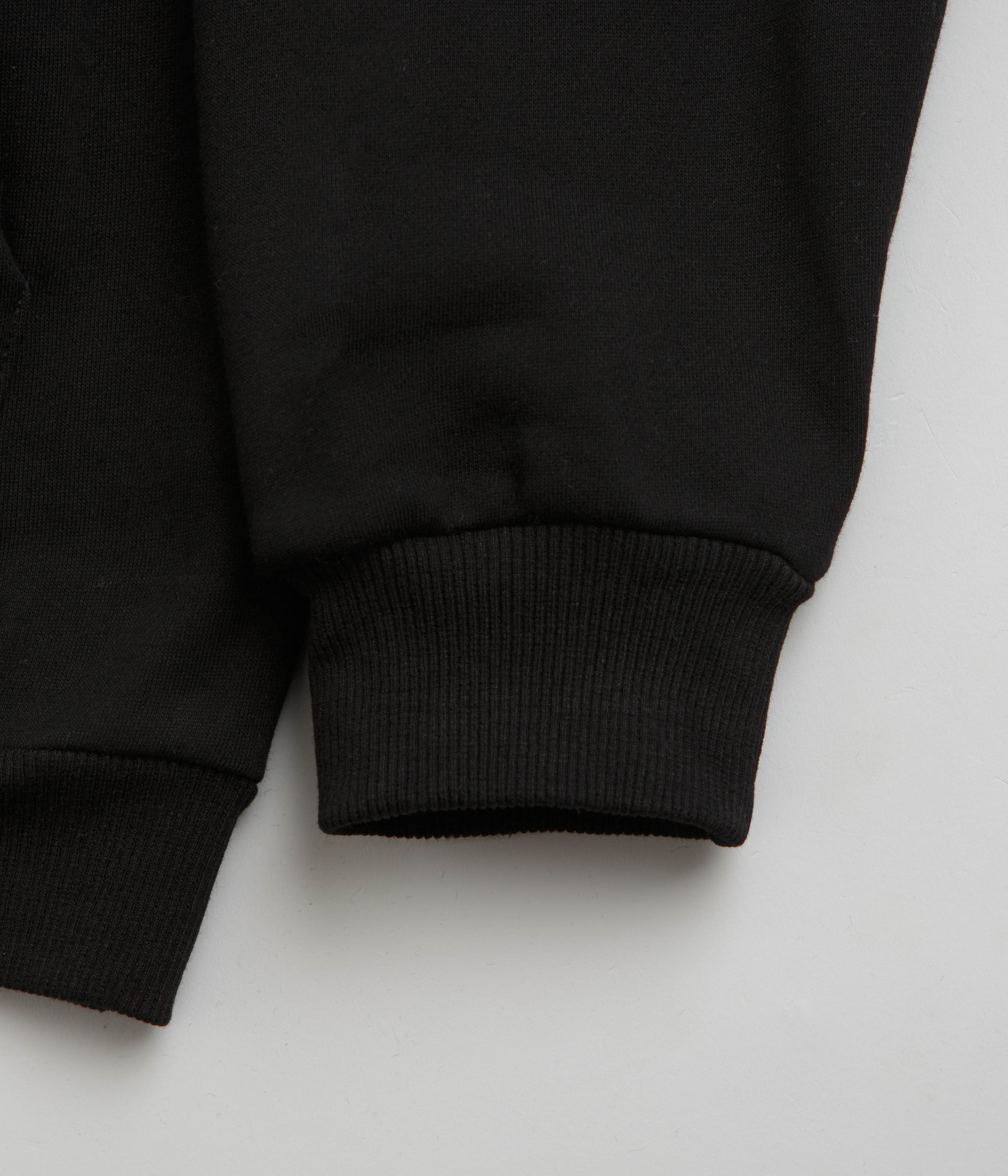 Butter Goods Black Corrosive Applique Hoodie - A Must - Have Fashion Piece