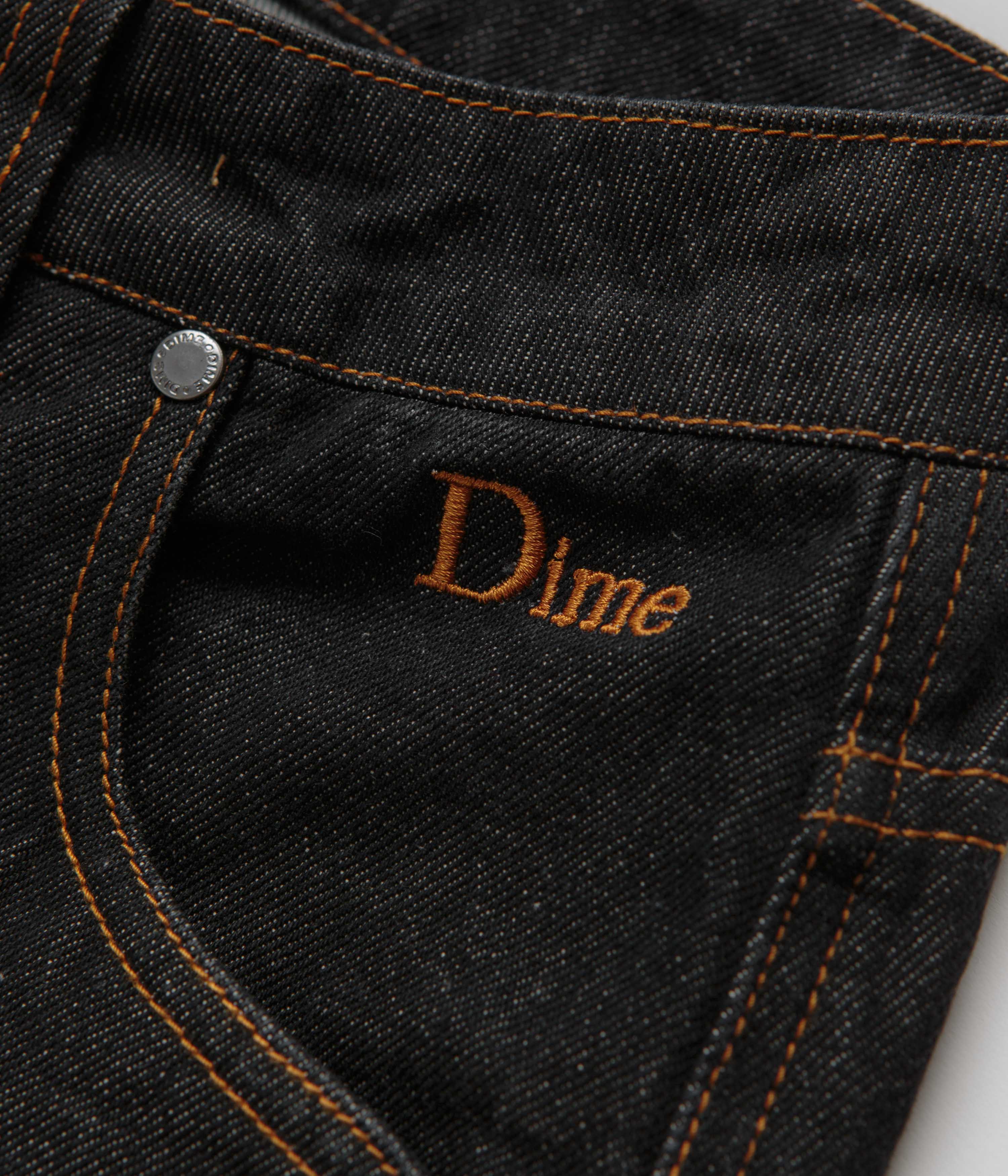 Dime Classic Relaxed Jeans - Stunning Black Washed