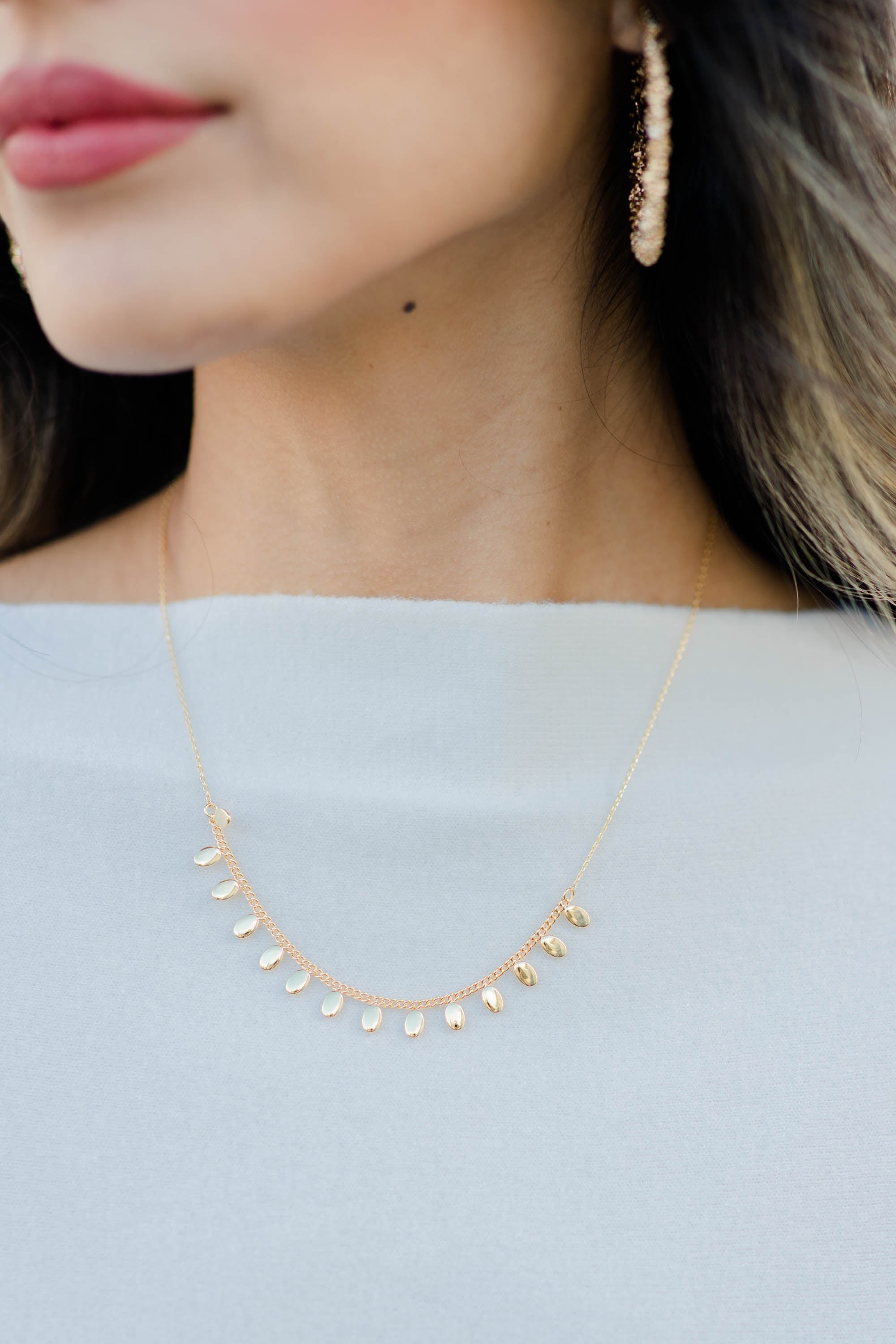 Exquisite Attention To The Details Gold Necklace