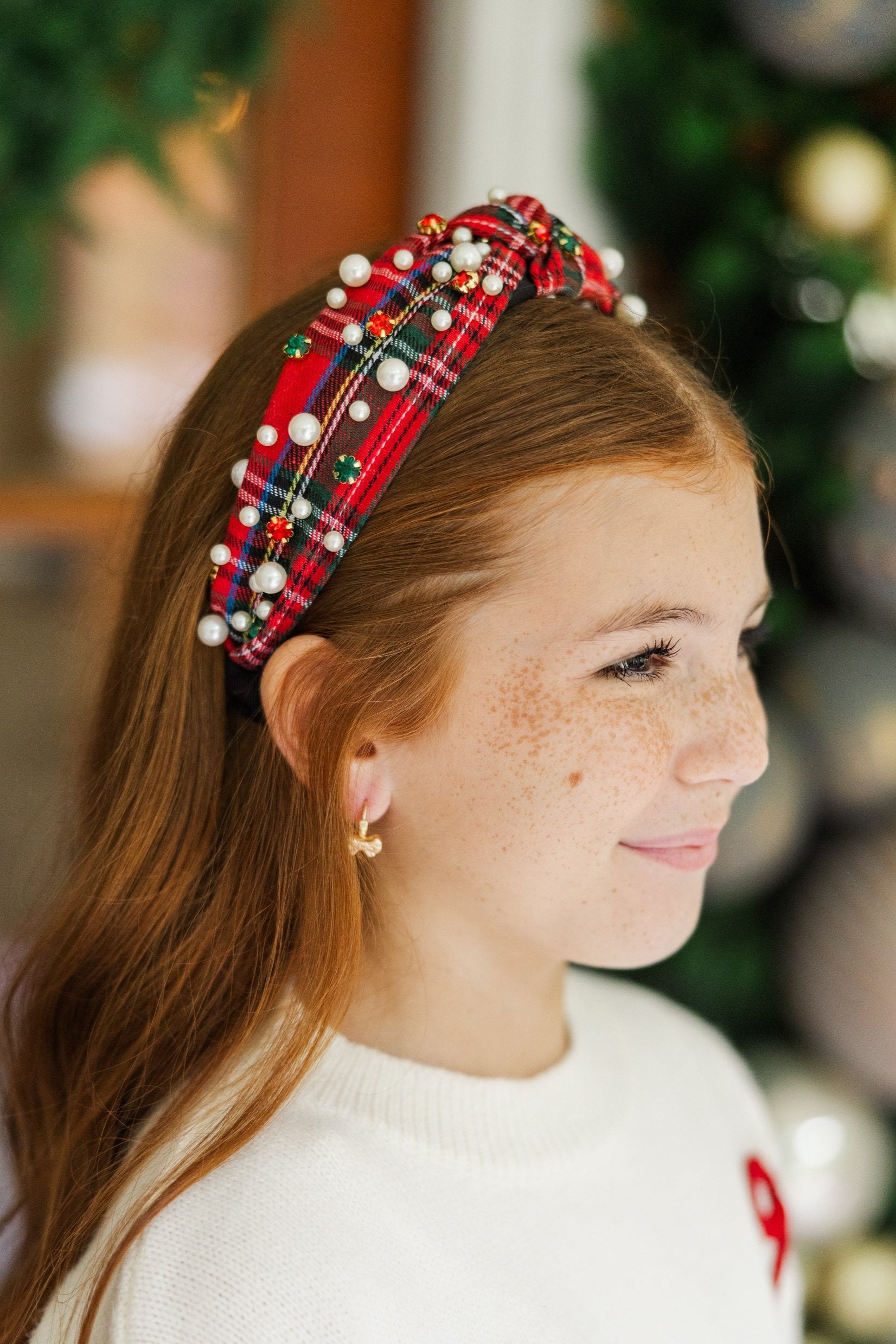 Girls' Festive Season Greetings Embellished Headband