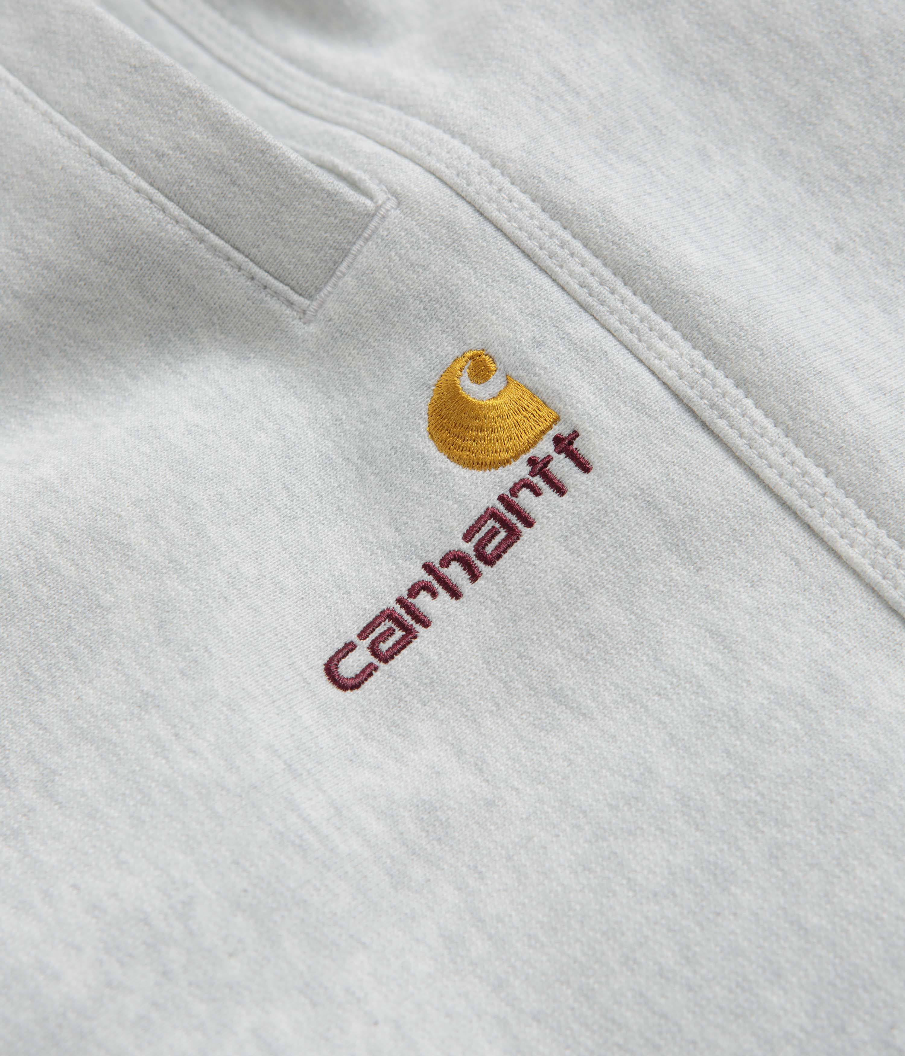 Carhartt American Script Ash Heather Sweatpants - A Must-Have!