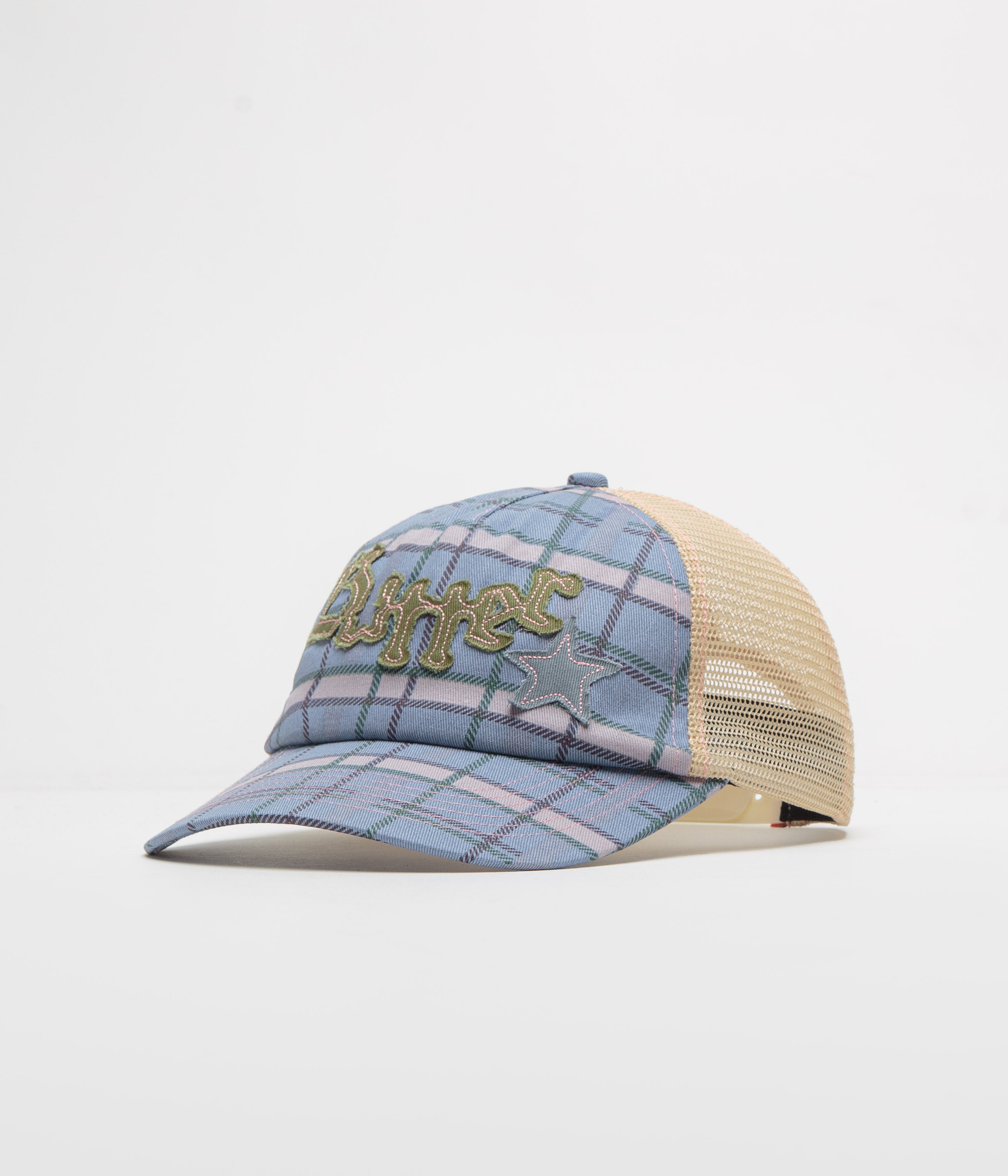 Butter Goods Plaid Edge Trucker Cap - A Fashion Statement
