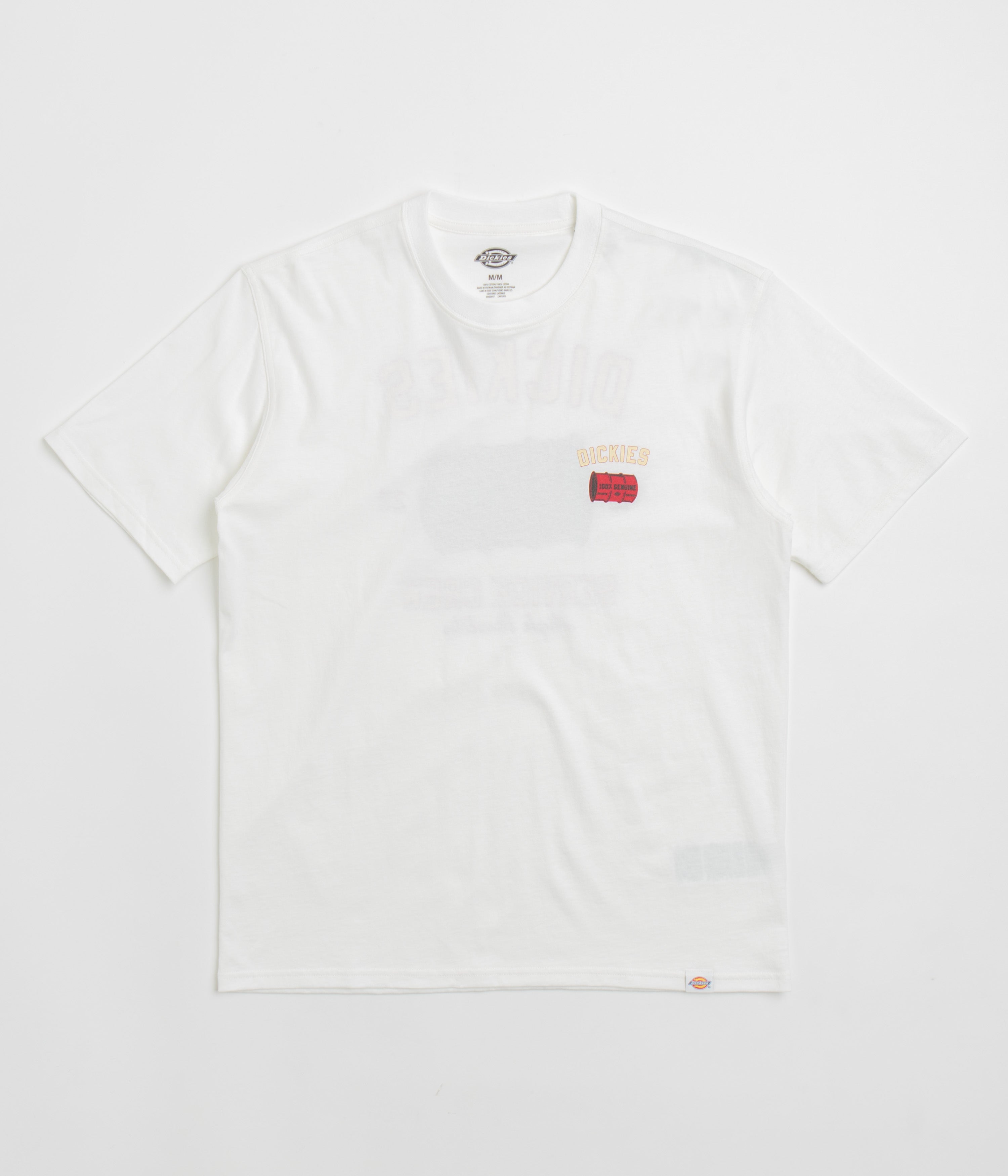 Dickies White Service Crew T-Shirt - A Must-Have!