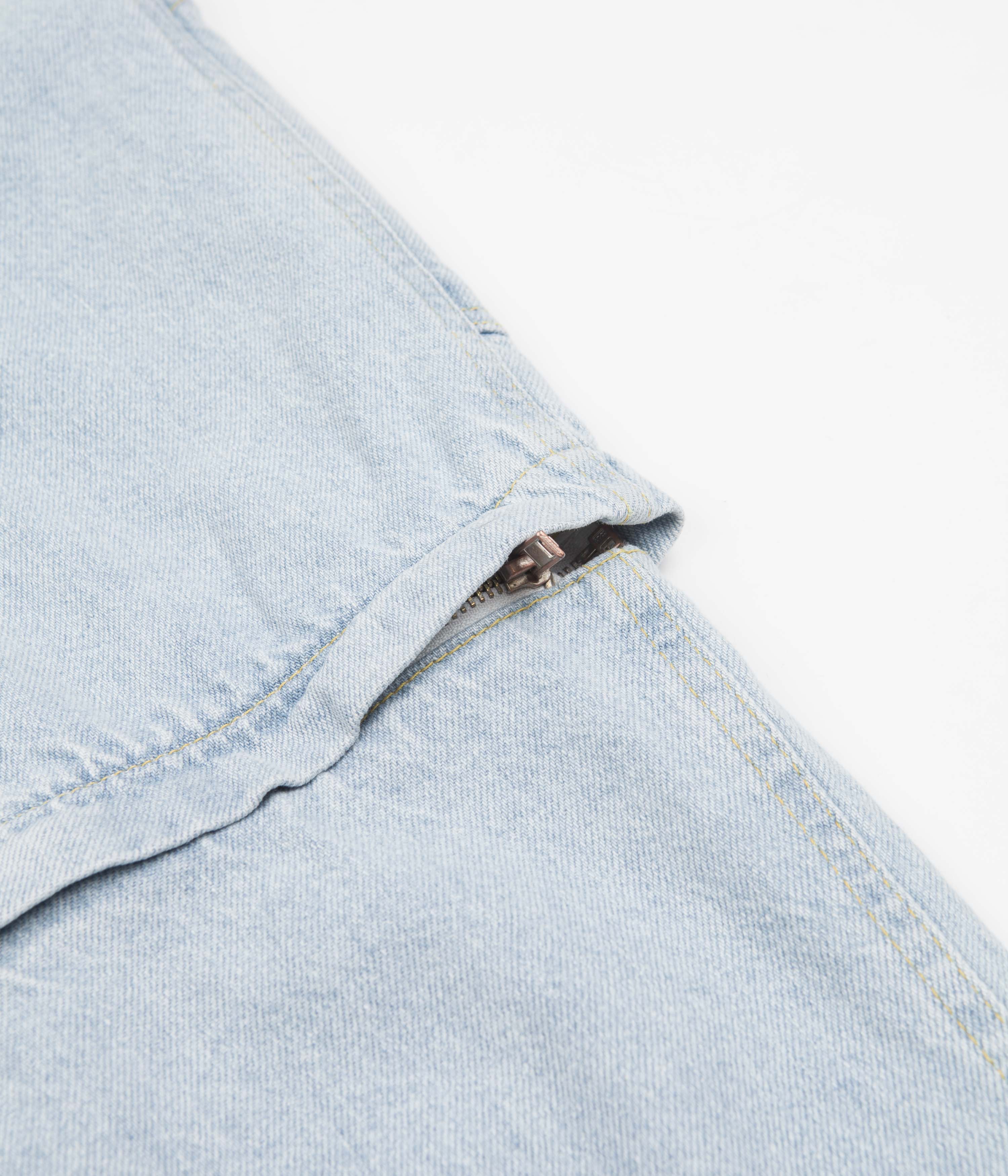 Fucking Awesome Blue Baggy Zip-Off Carpenter Pants: A Skateboarder's Dream