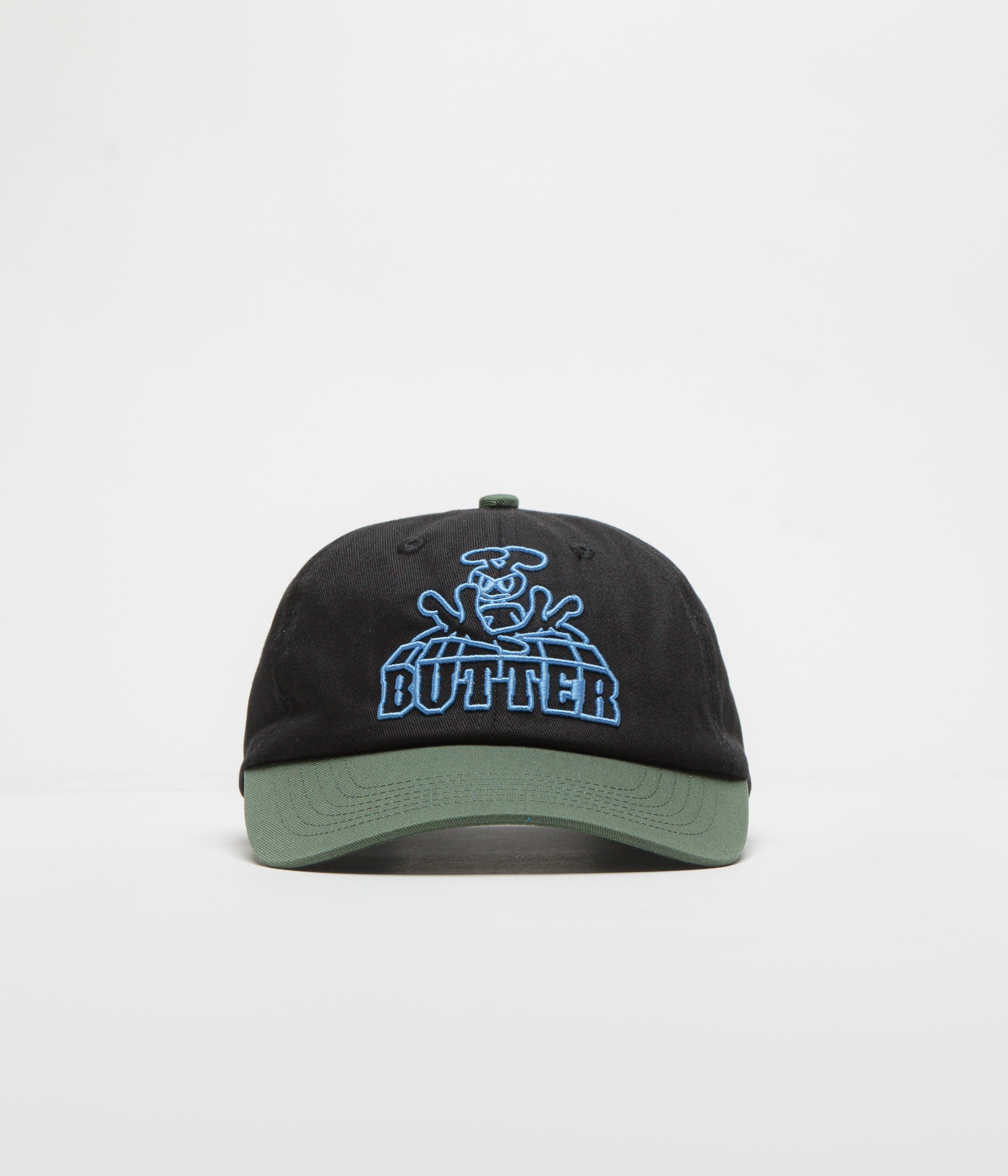 Butter Goods Alien Cap - Stunning Black / Sage