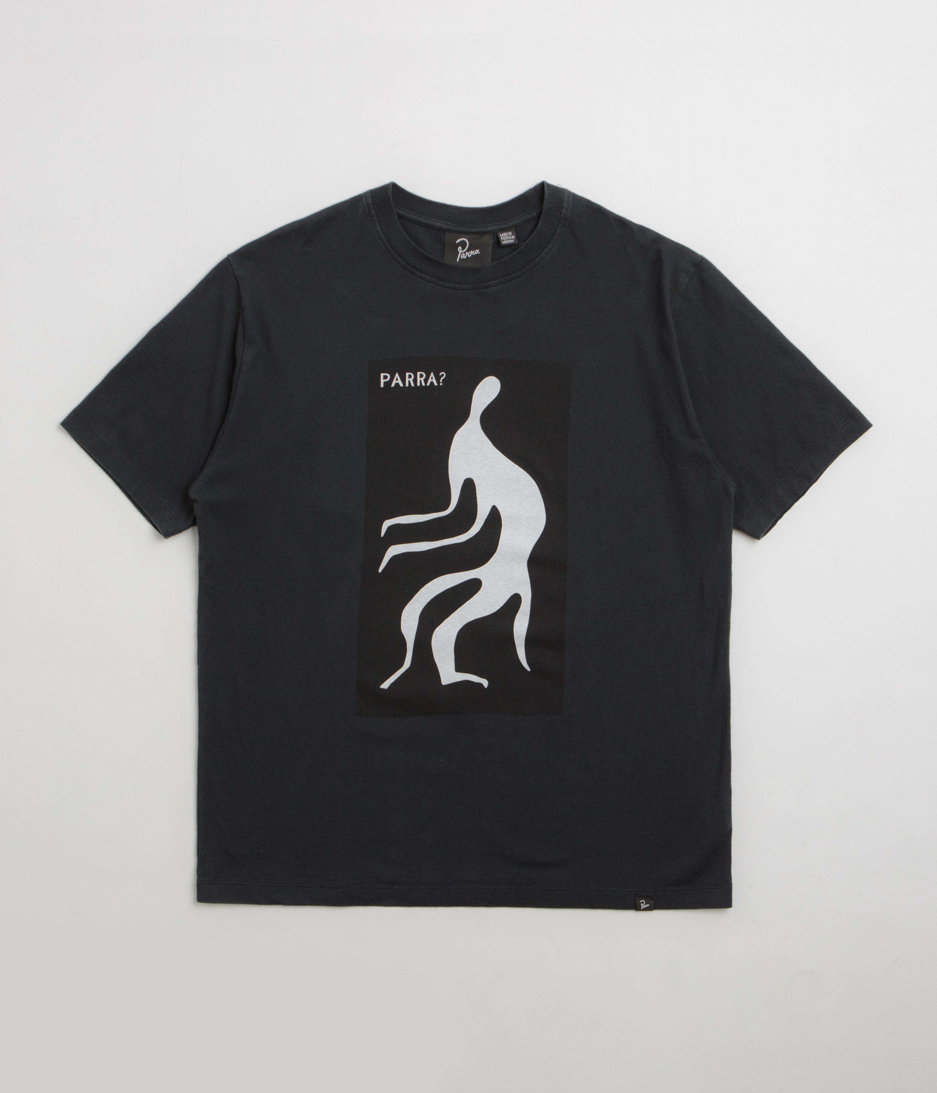 Grab Your by Parra The Stalker Washed Grey T-Shirt Now!