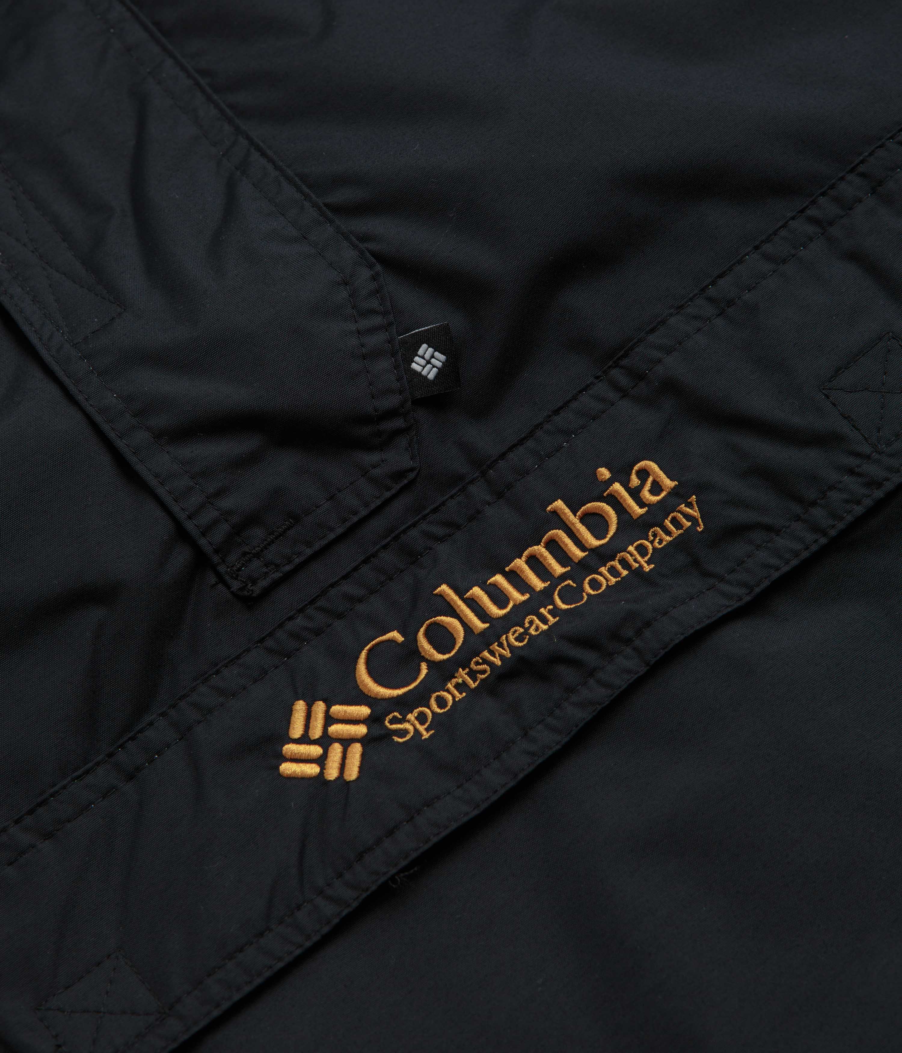 Columbia Challenger II Insulated Pullover Jacket - Stunning Black / Camel Brown