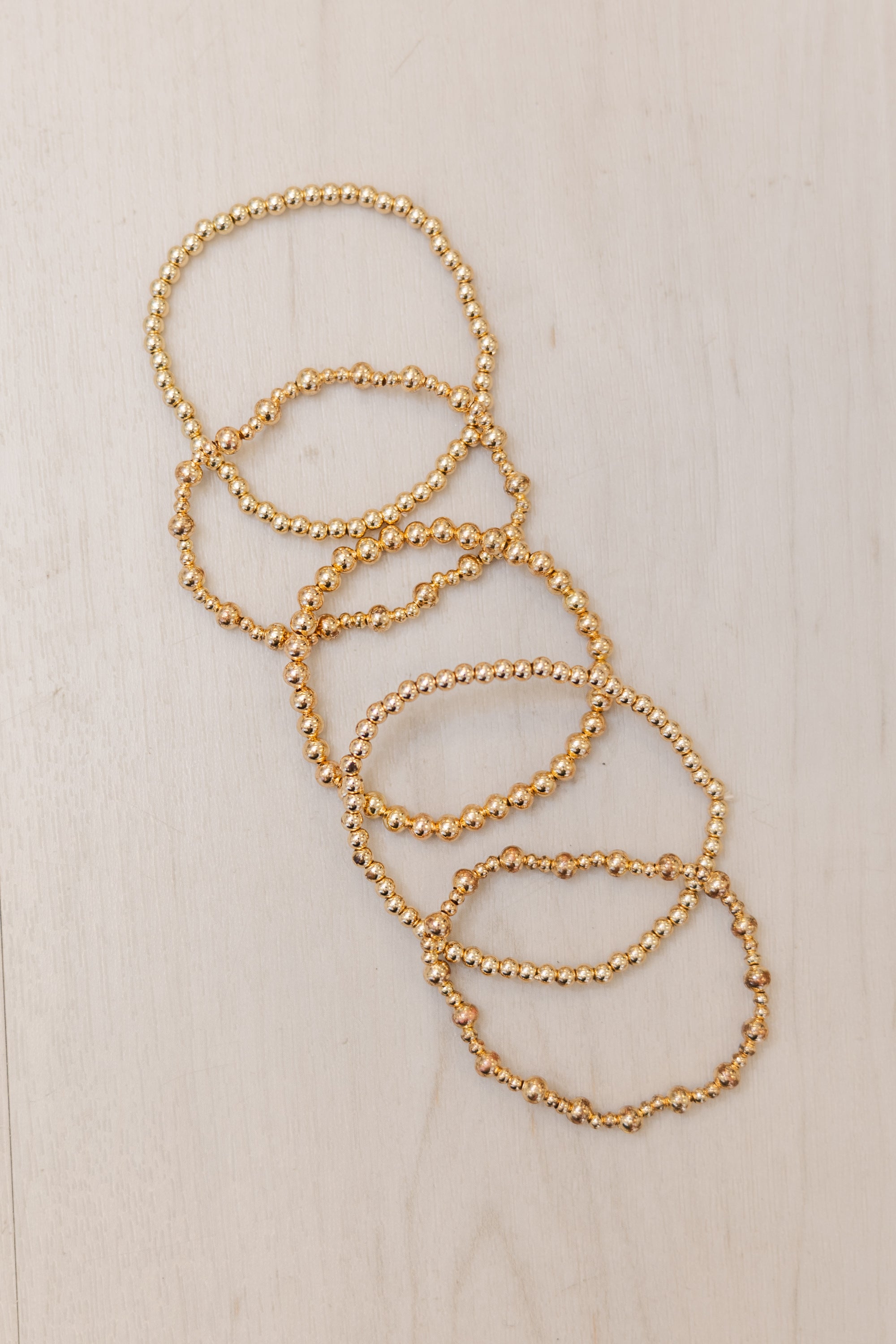 Girls' Unforgettable Gold Bracelet Set