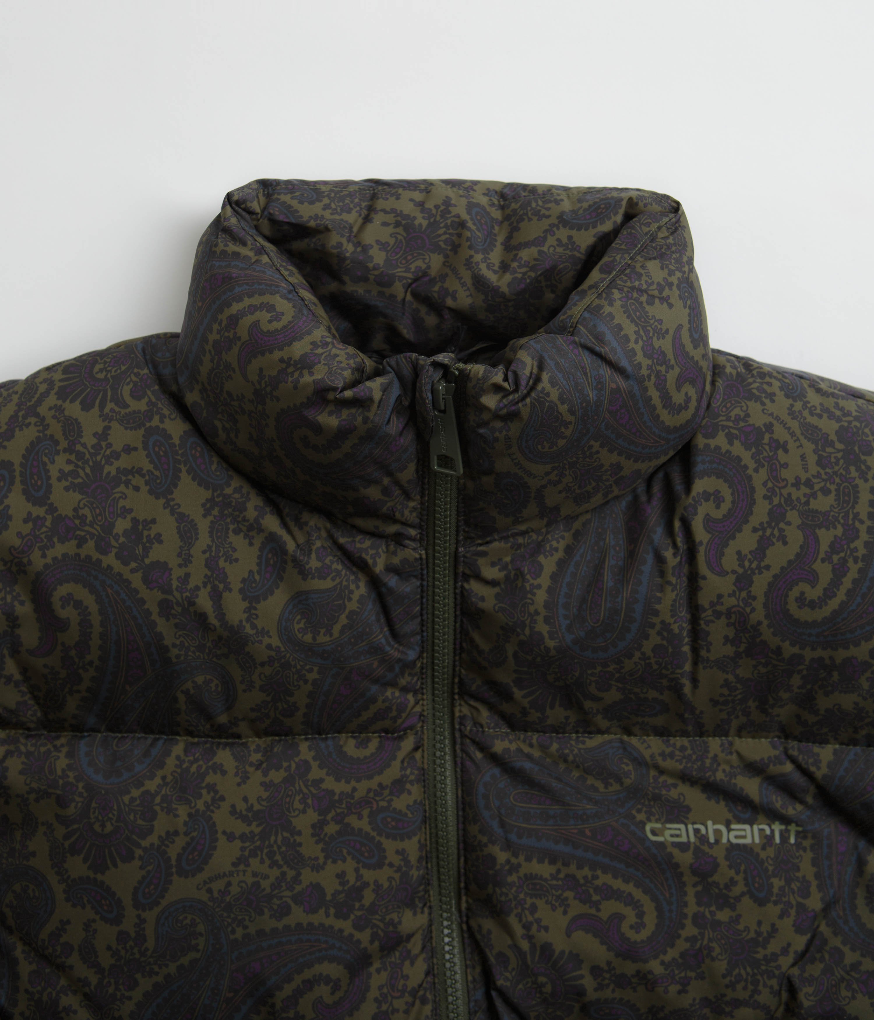 Carhartt Springfield Paisley Jacket - Stylish in Plant & Black